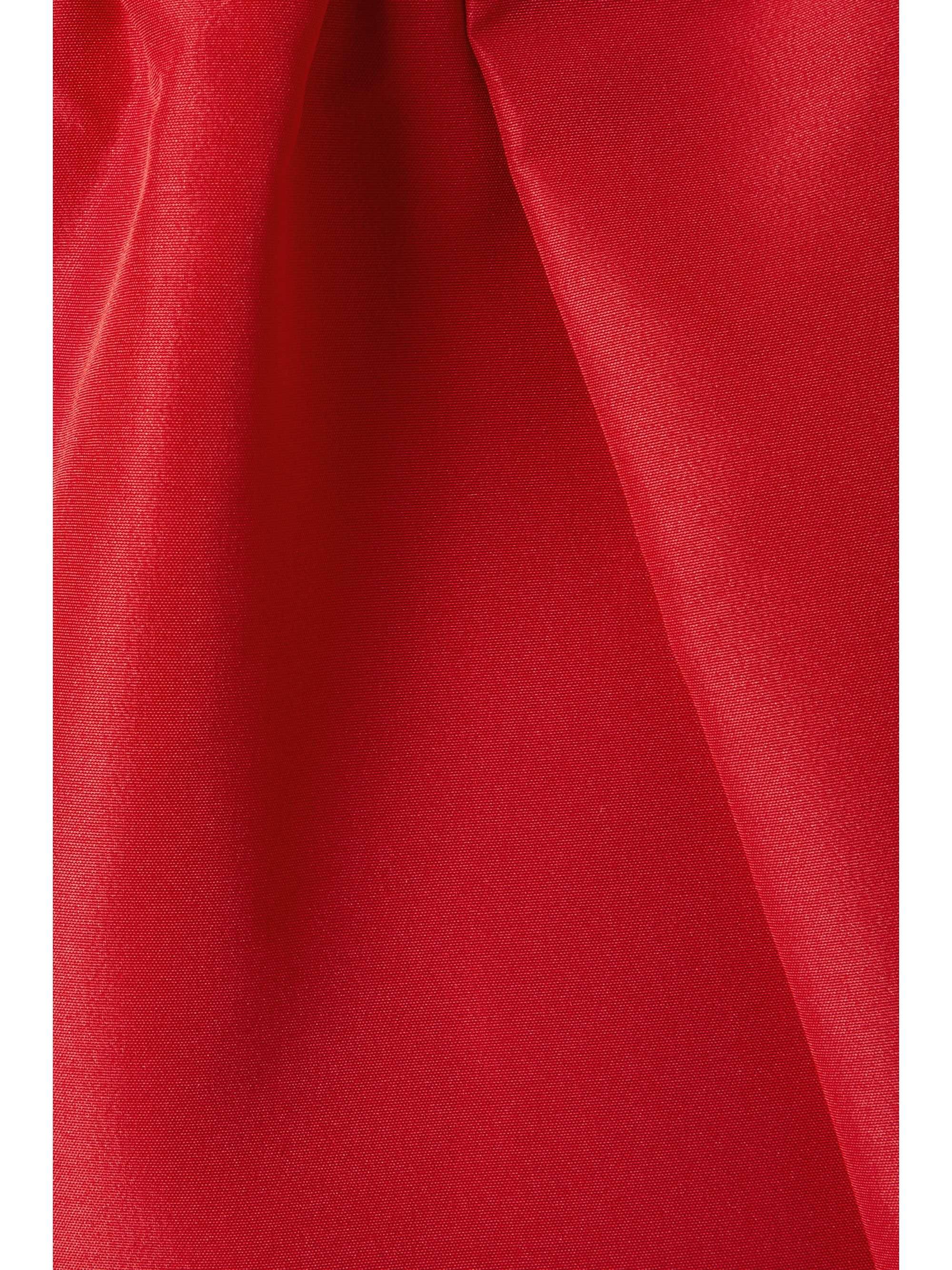 SELF-PORTRAIT Pleated taffeta mini dress