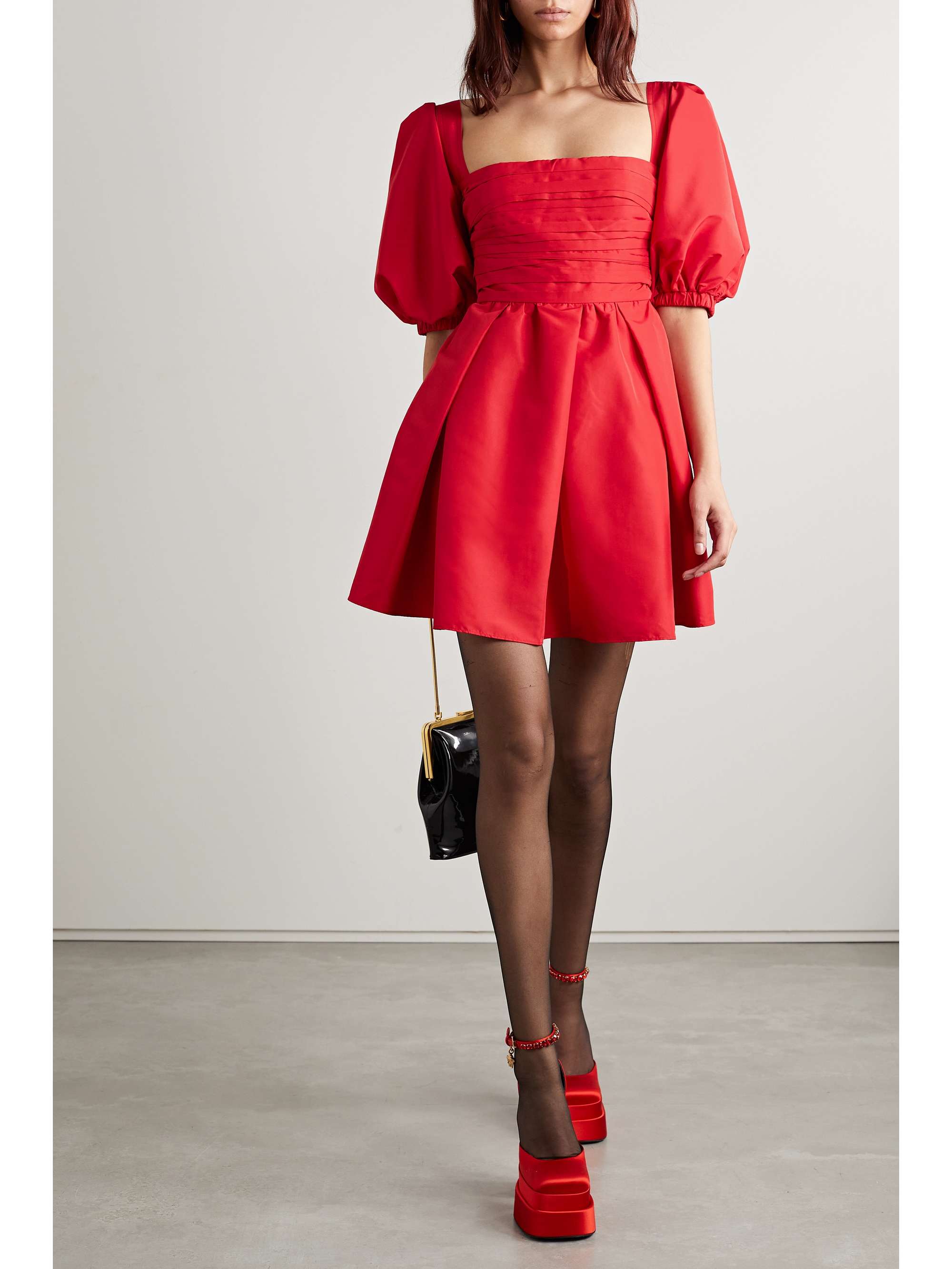 Self portrait red dress tunersread