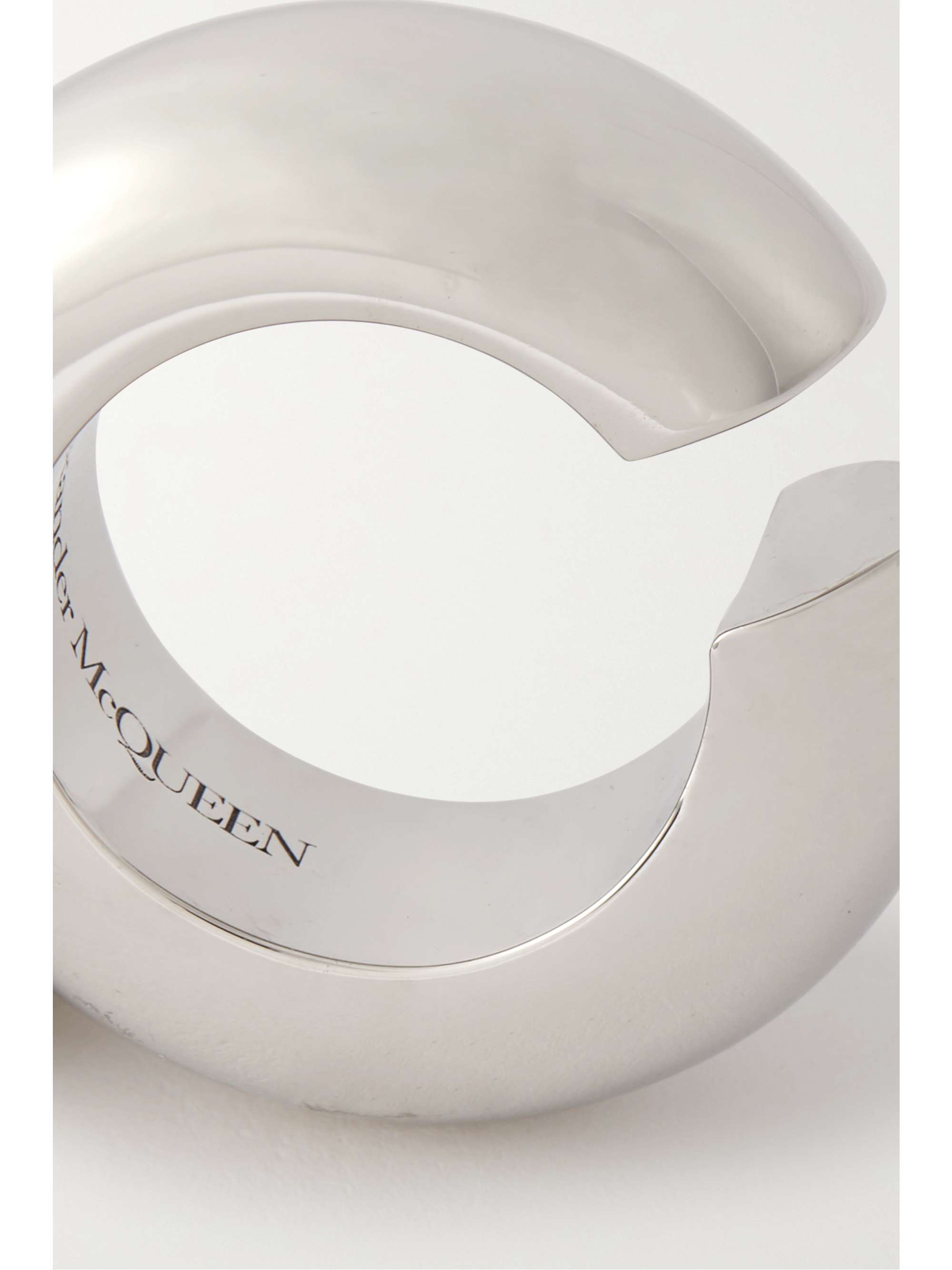 ALEXANDER MCQUEEN Silver-tone ear cuff