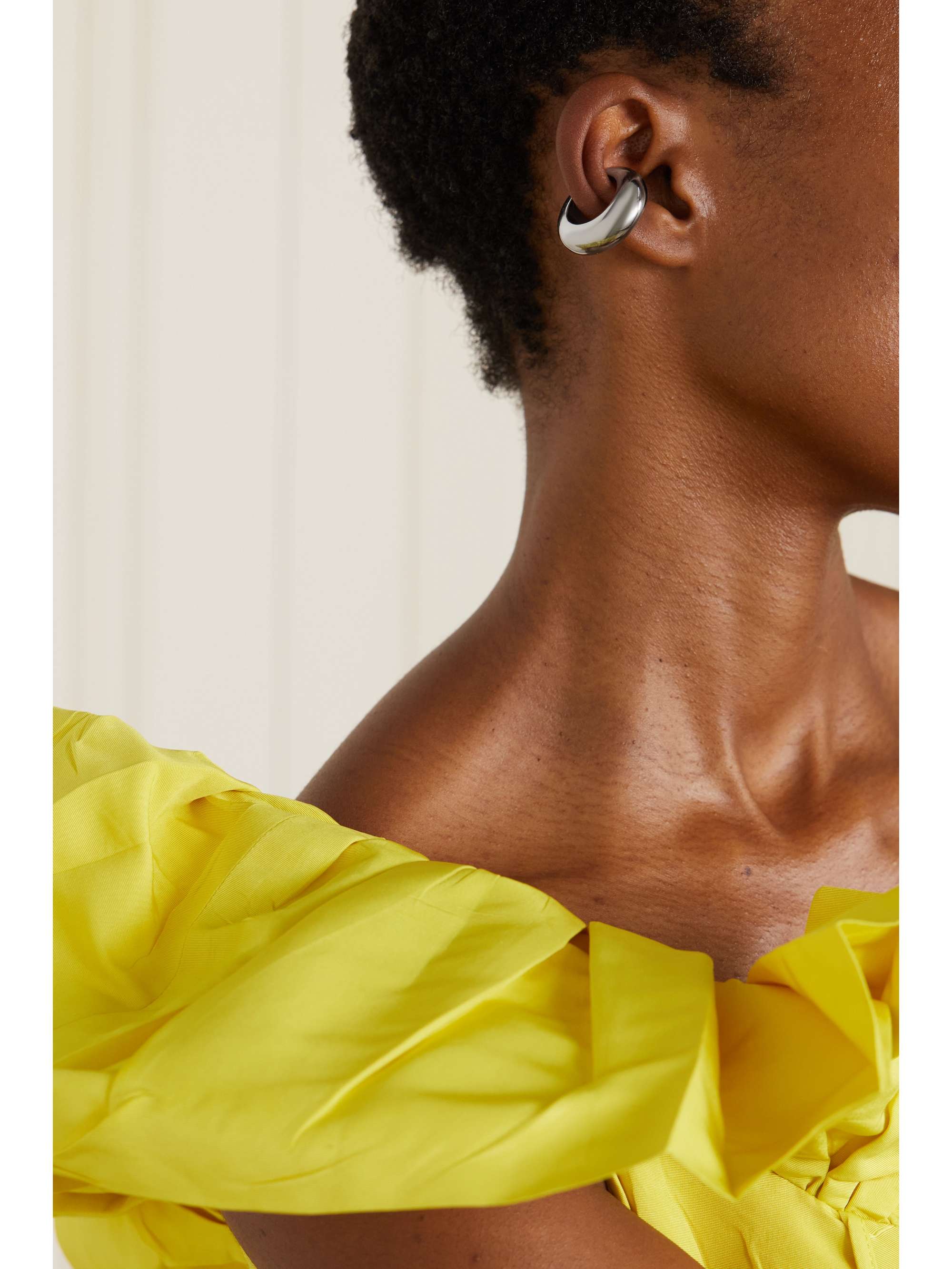 ALEXANDER MCQUEEN Silver-tone ear cuff