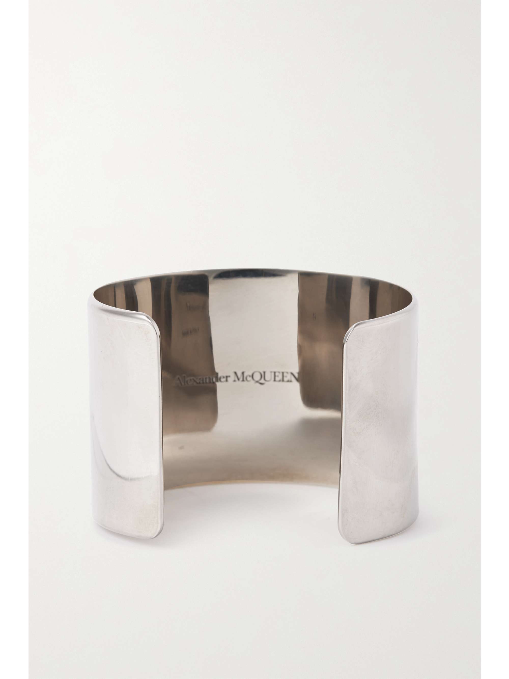 ALEXANDER MCQUEEN Silver-tone cuff