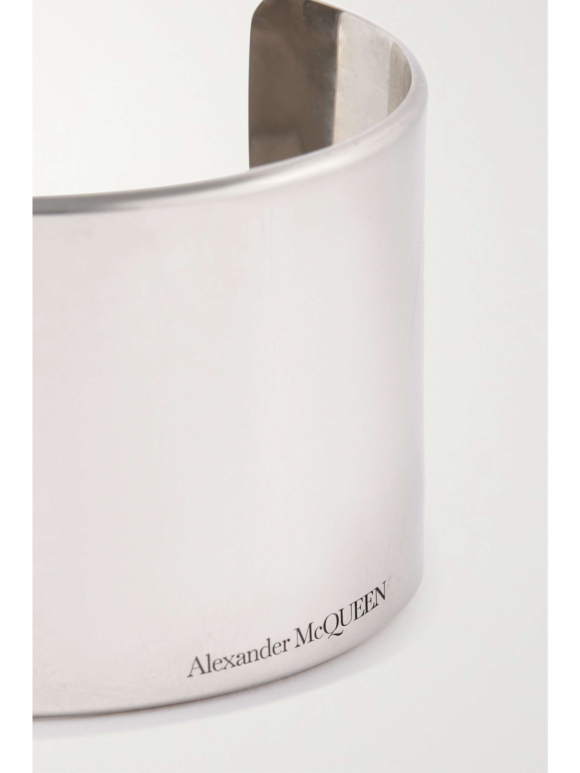 ALEXANDER MCQUEEN Silver-tone cuff