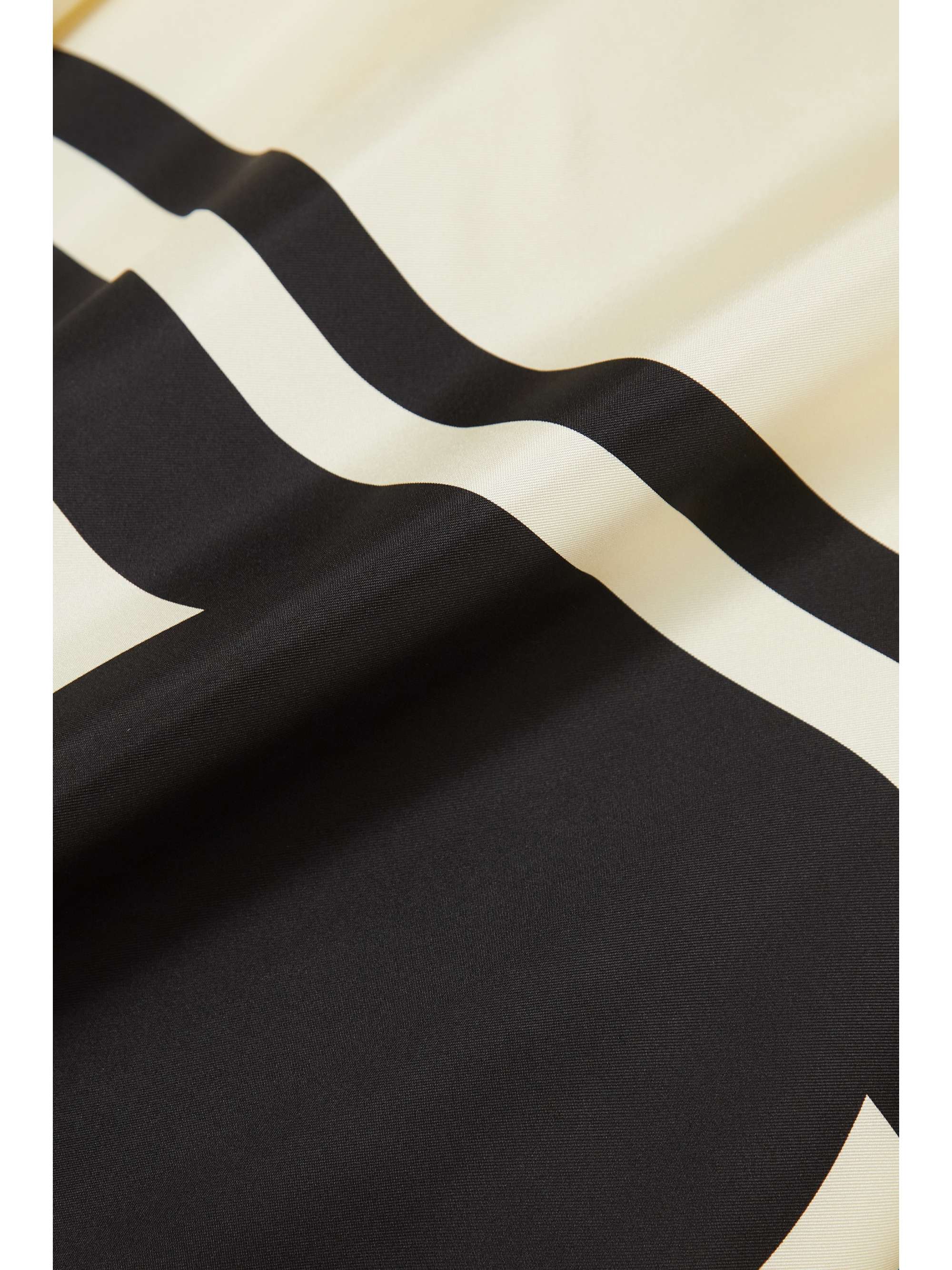 LOUISA PARRIS The Short Scarf silk-twill kaftan