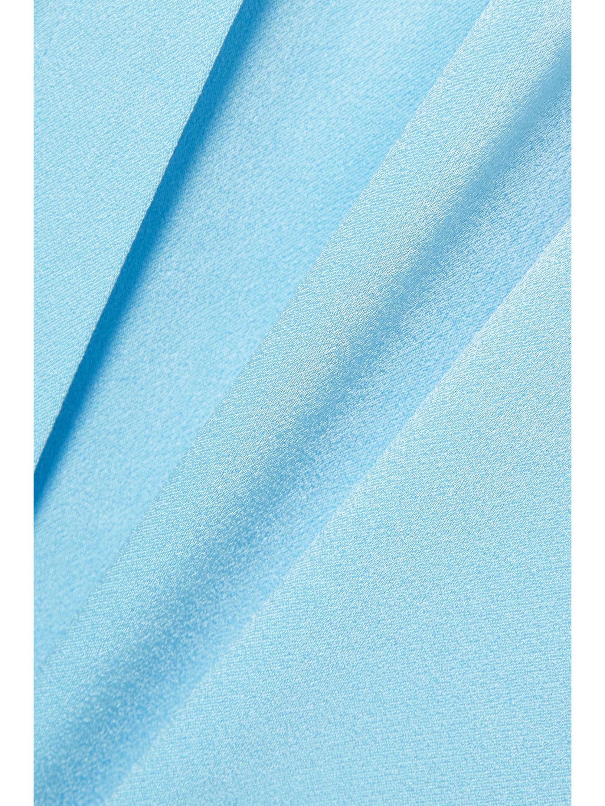 ALEX PERRY Lovell oversized satin-crepe shirt