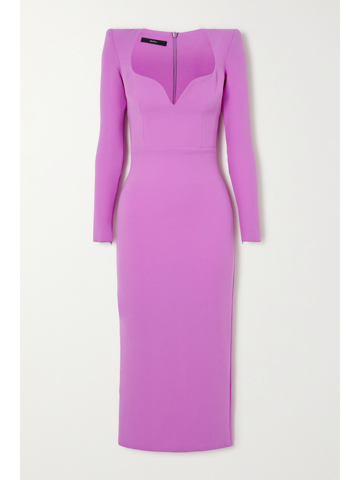 ALEX PERRY MAREN STRETCH-CREPE MIDI DRESS