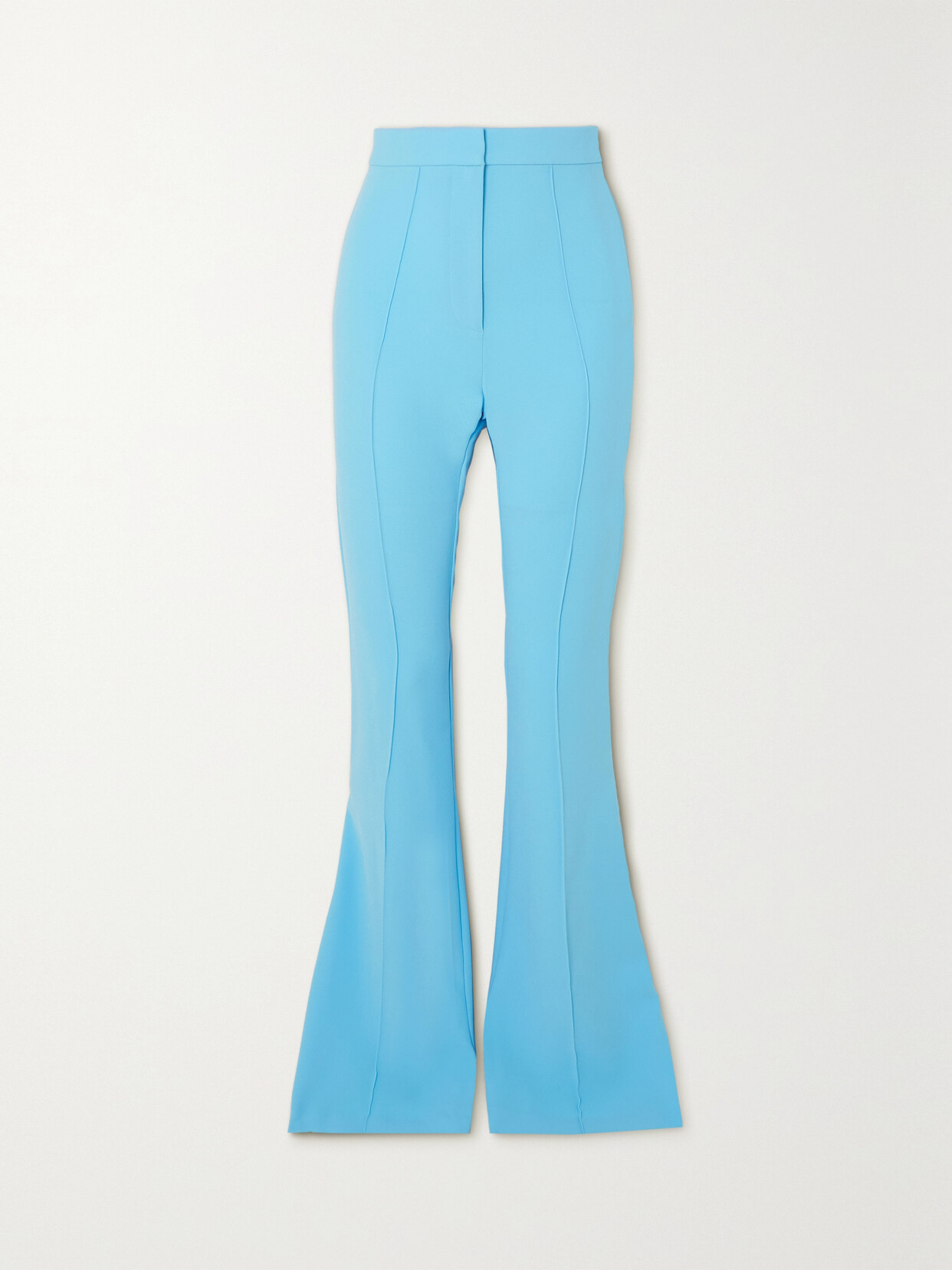 Alex Perry - Aldrich Crepe Flared Pants - Blue