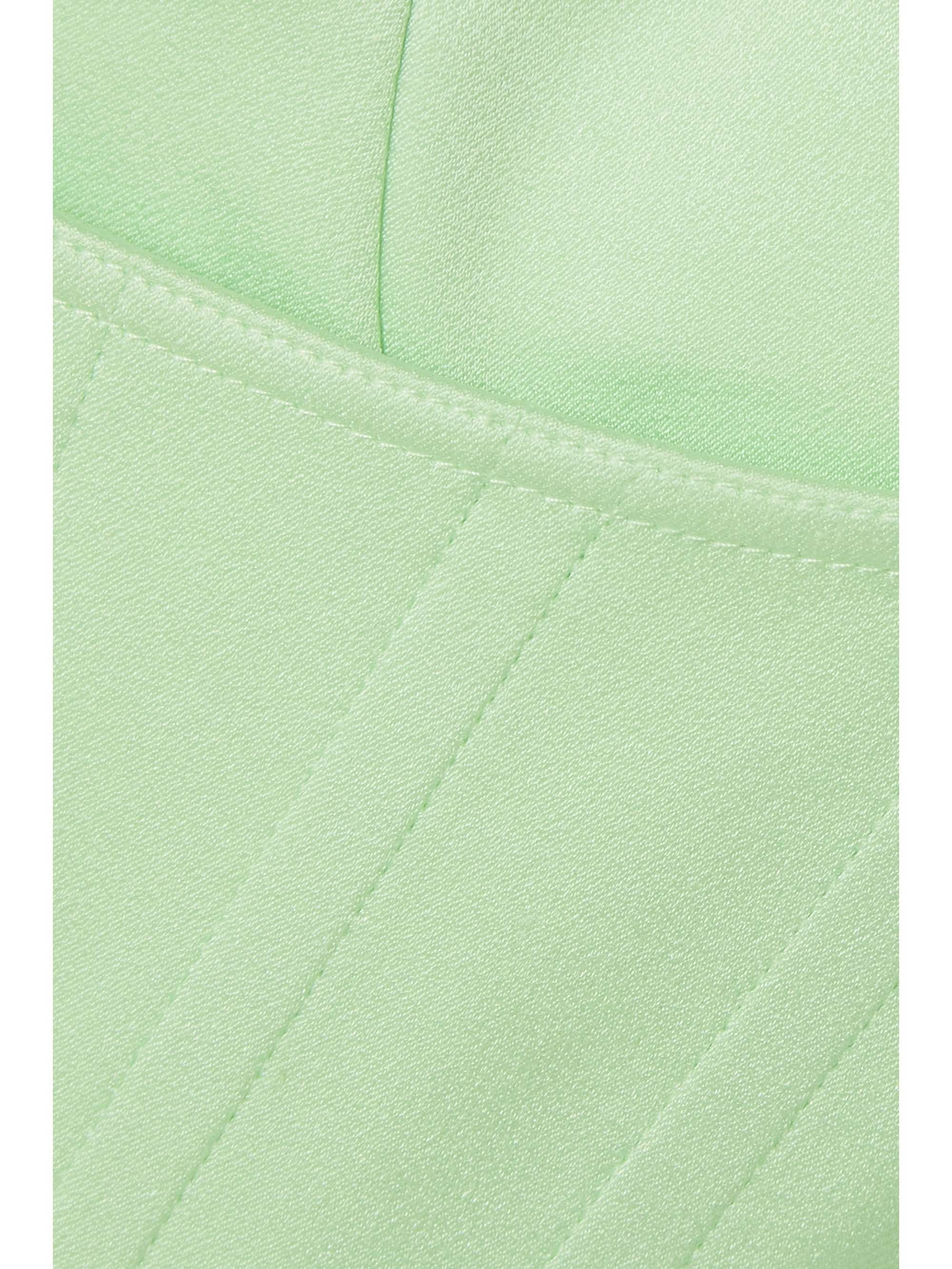 ALEX PERRY Ansley strapless satin-crepe midi dress