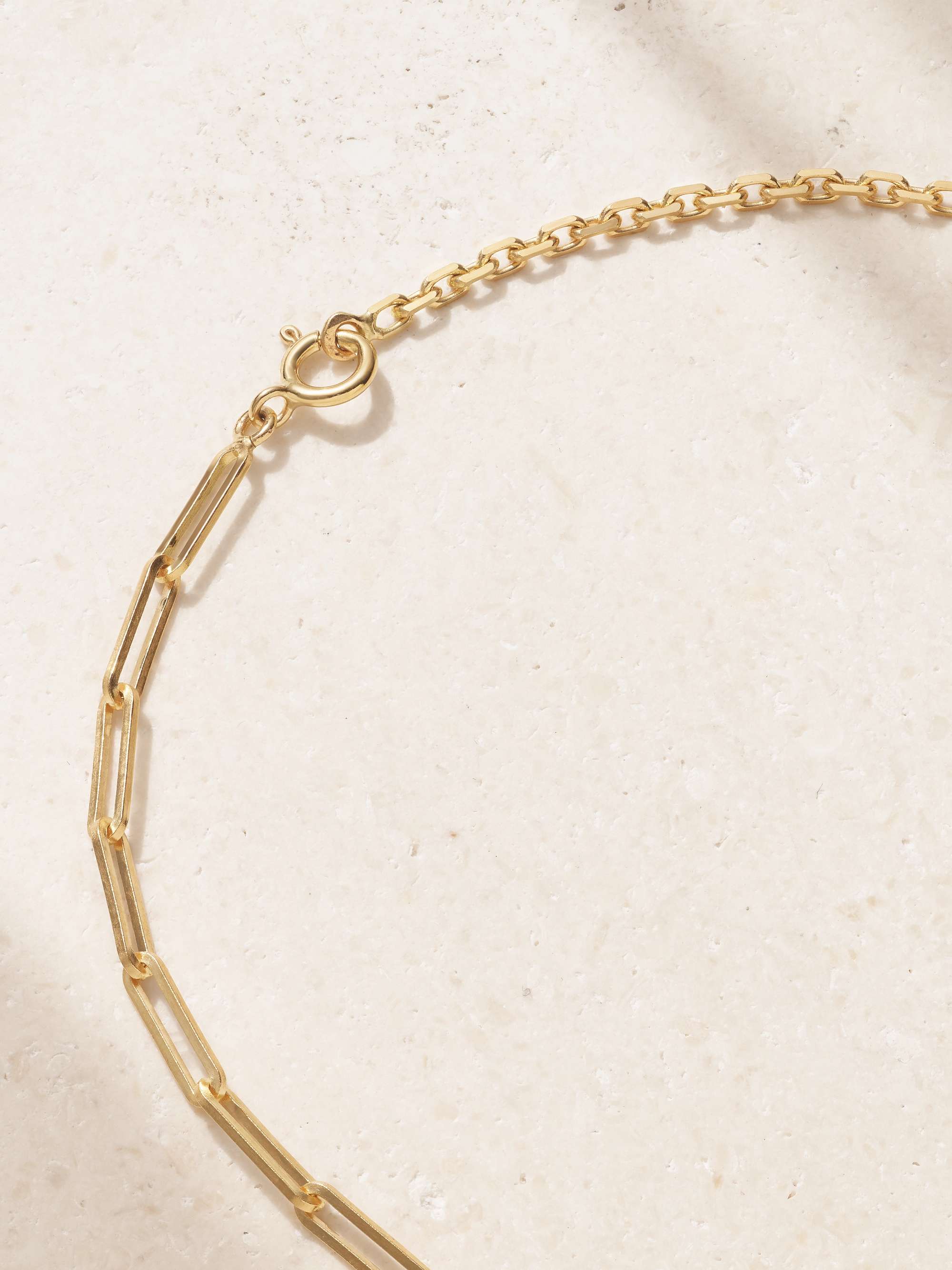 YVONNE LÉON 18-karat gold necklace