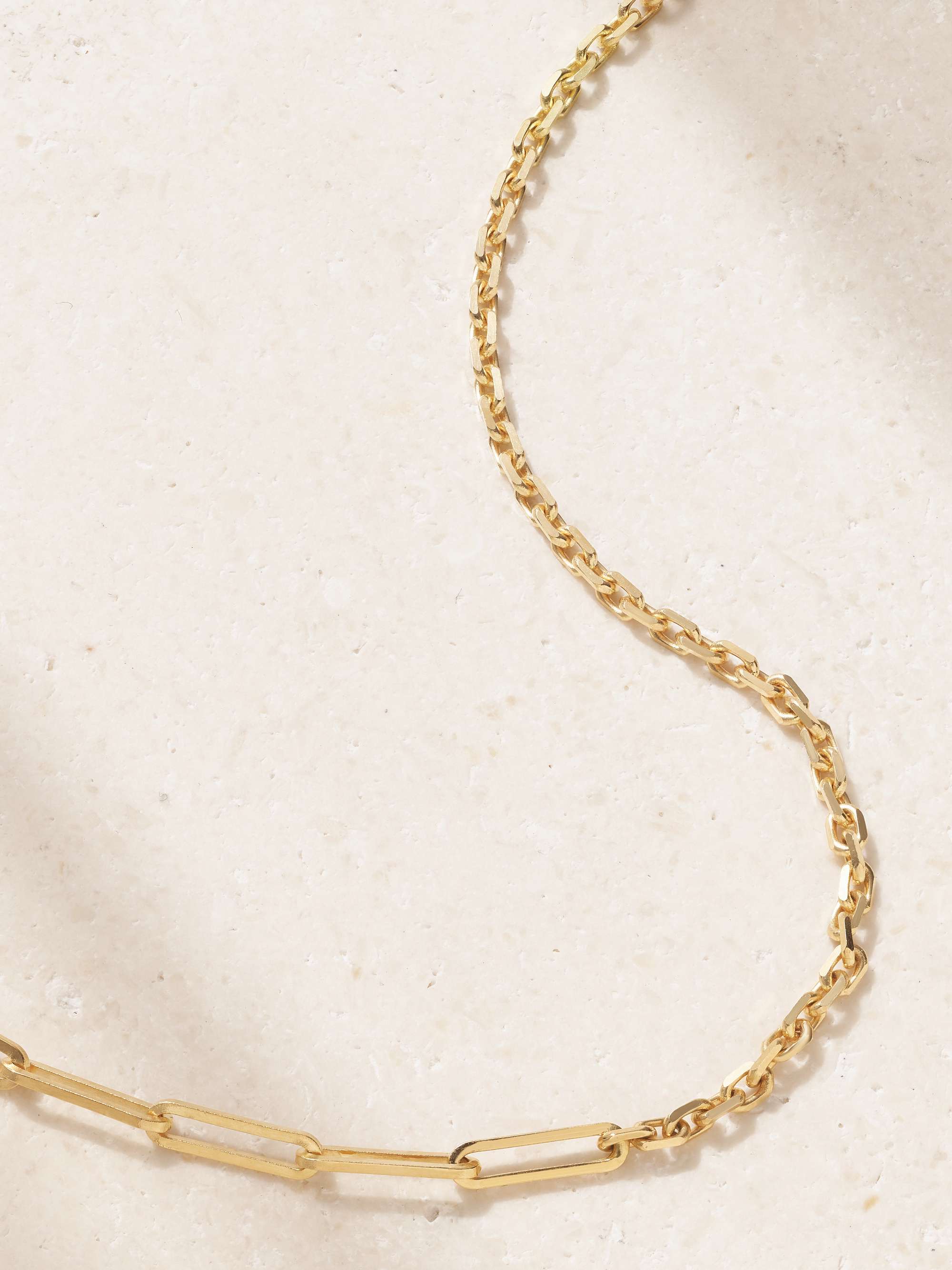 YVONNE LÉON 18-karat gold necklace