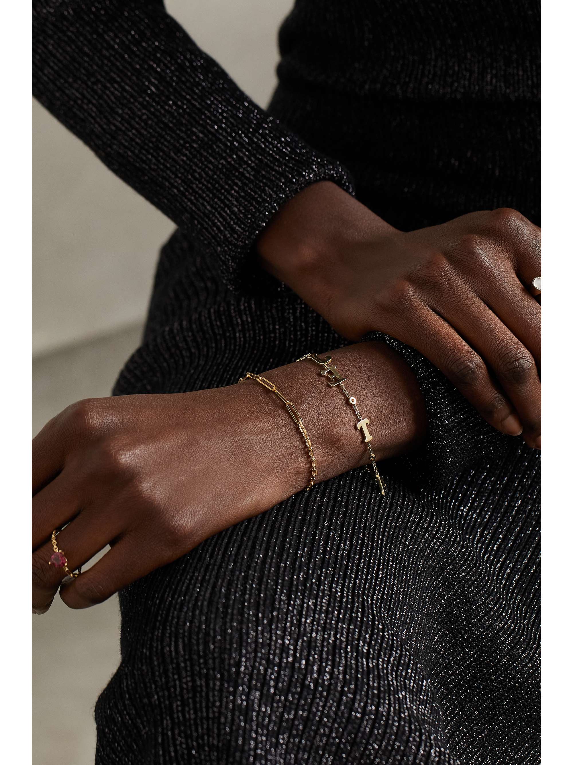 YVONNE LÉON 18-karat gold bracelet