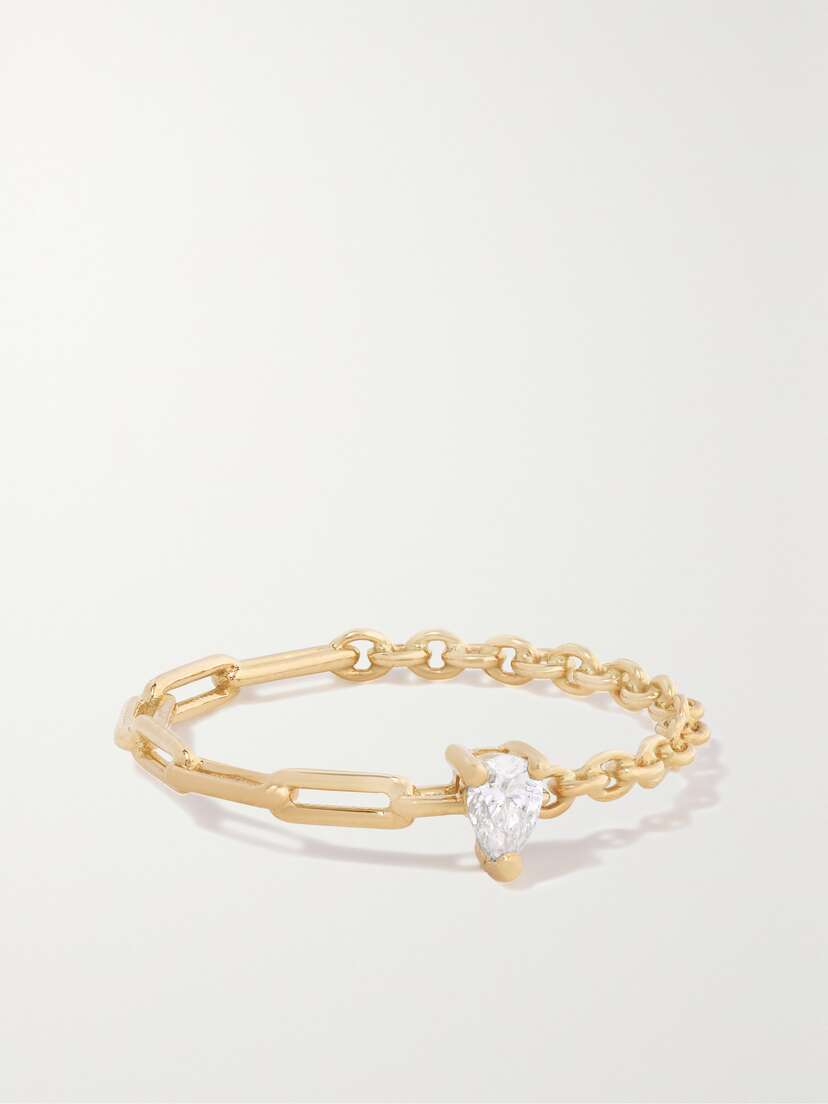 Yvonne Léon 18-karat Gold Diamond Ring