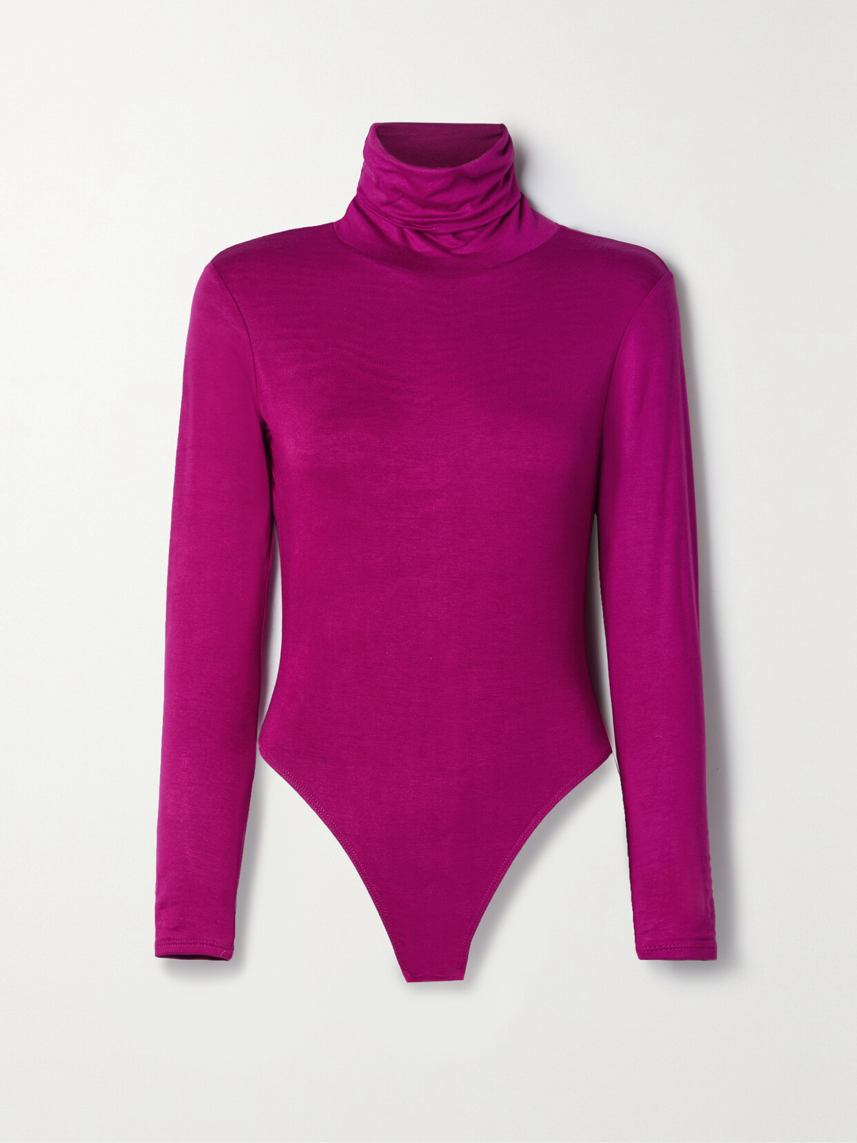 Sergio Hudson - Stretch-jersey Turtleneck Bodysuit - Pink