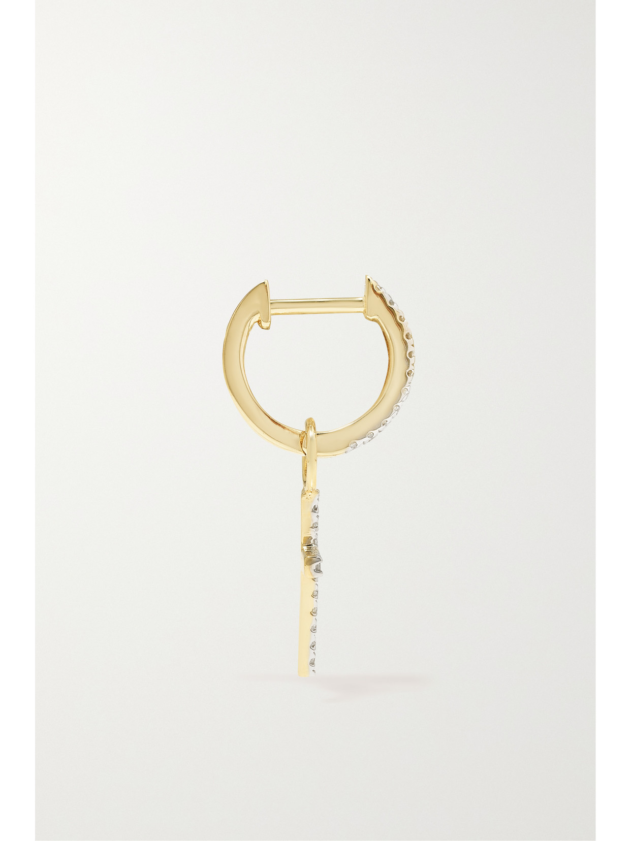 Mateo 14-karat Gold Diamond Hoop Earrings In Gold