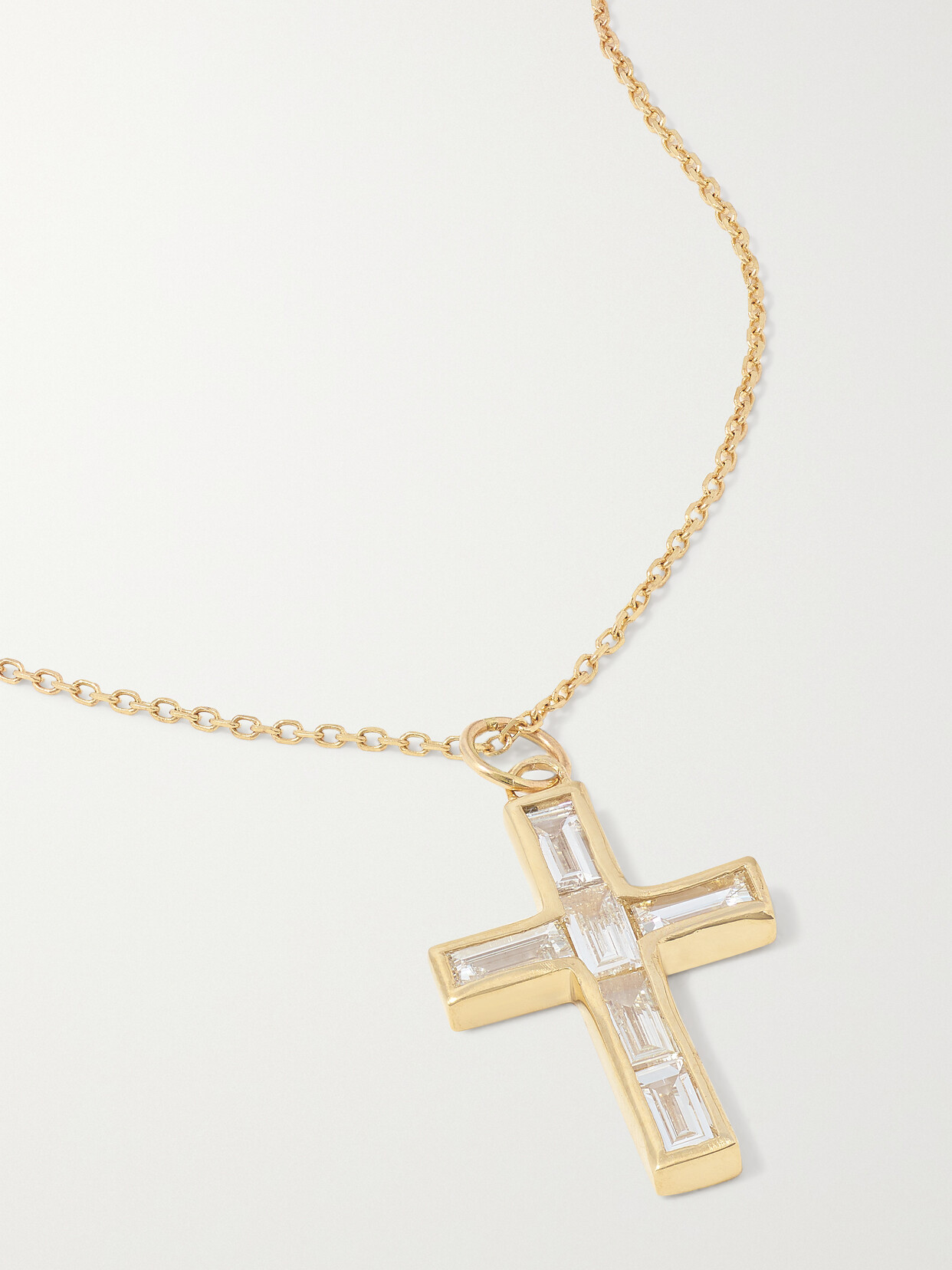 Mateo - 14-karat Gold Diamond Necklace - one size 22 Awaiting product image