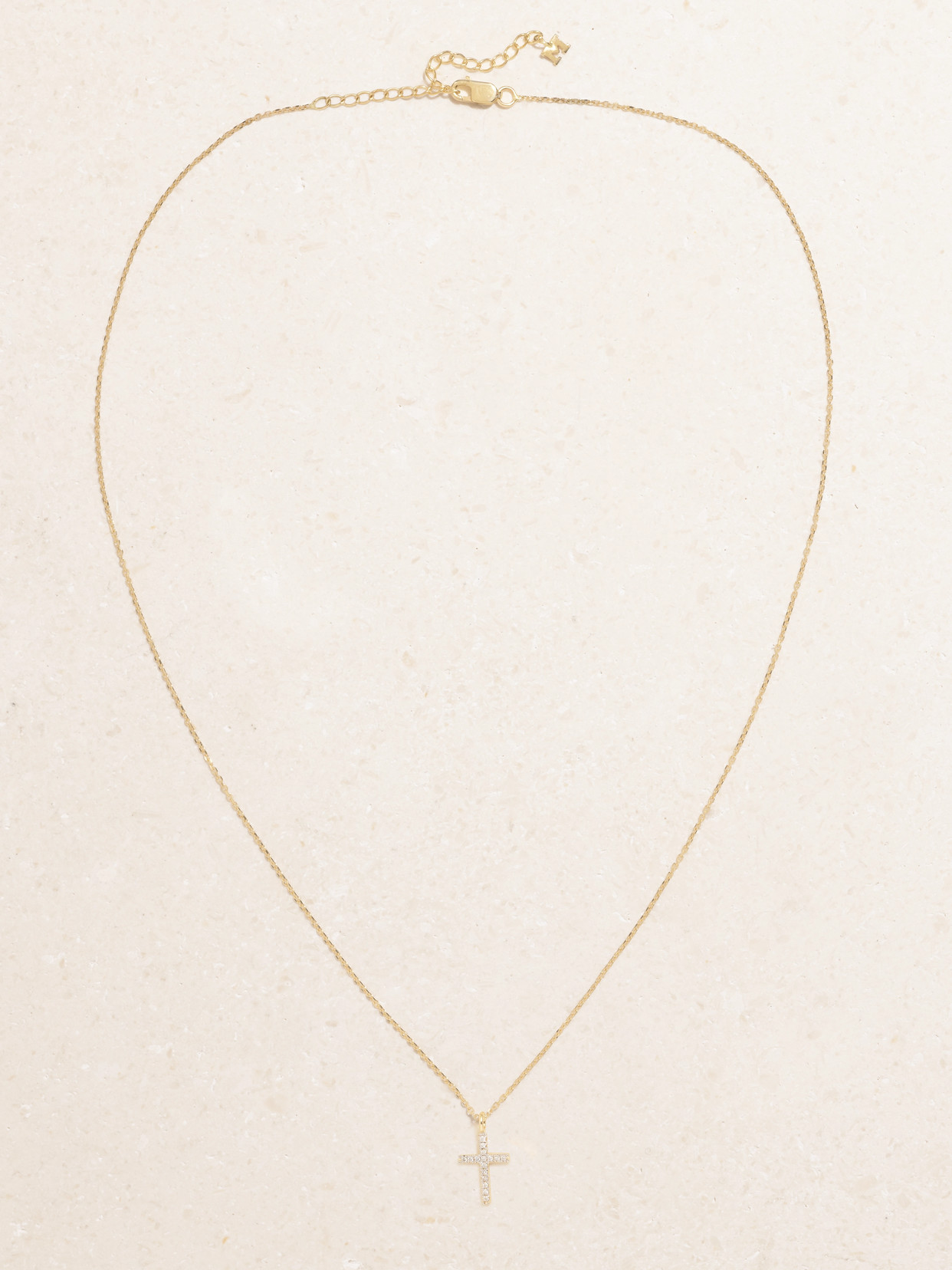 Mateo 14-karat Gold Diamond Necklace In Gold