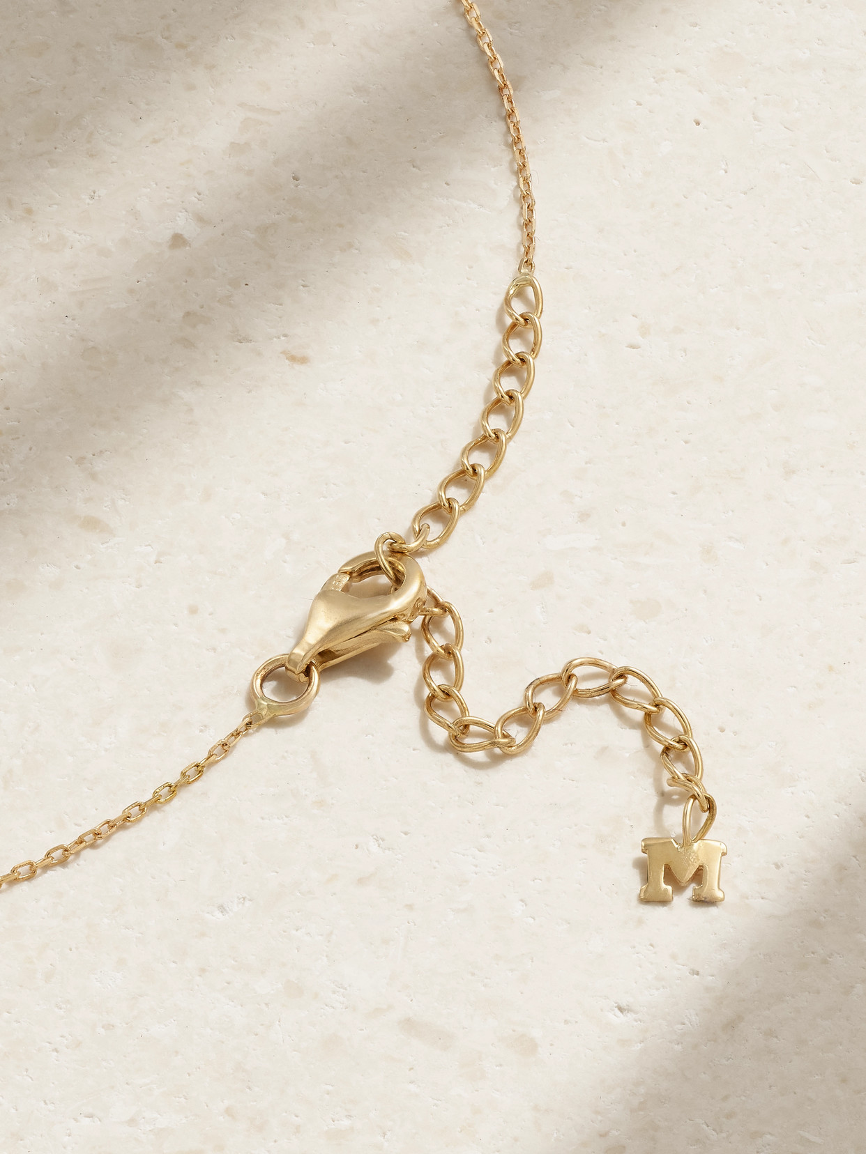 Mateo Donut 14-karat Gold, Lapis Lazuli And Diamond Necklace In Gold