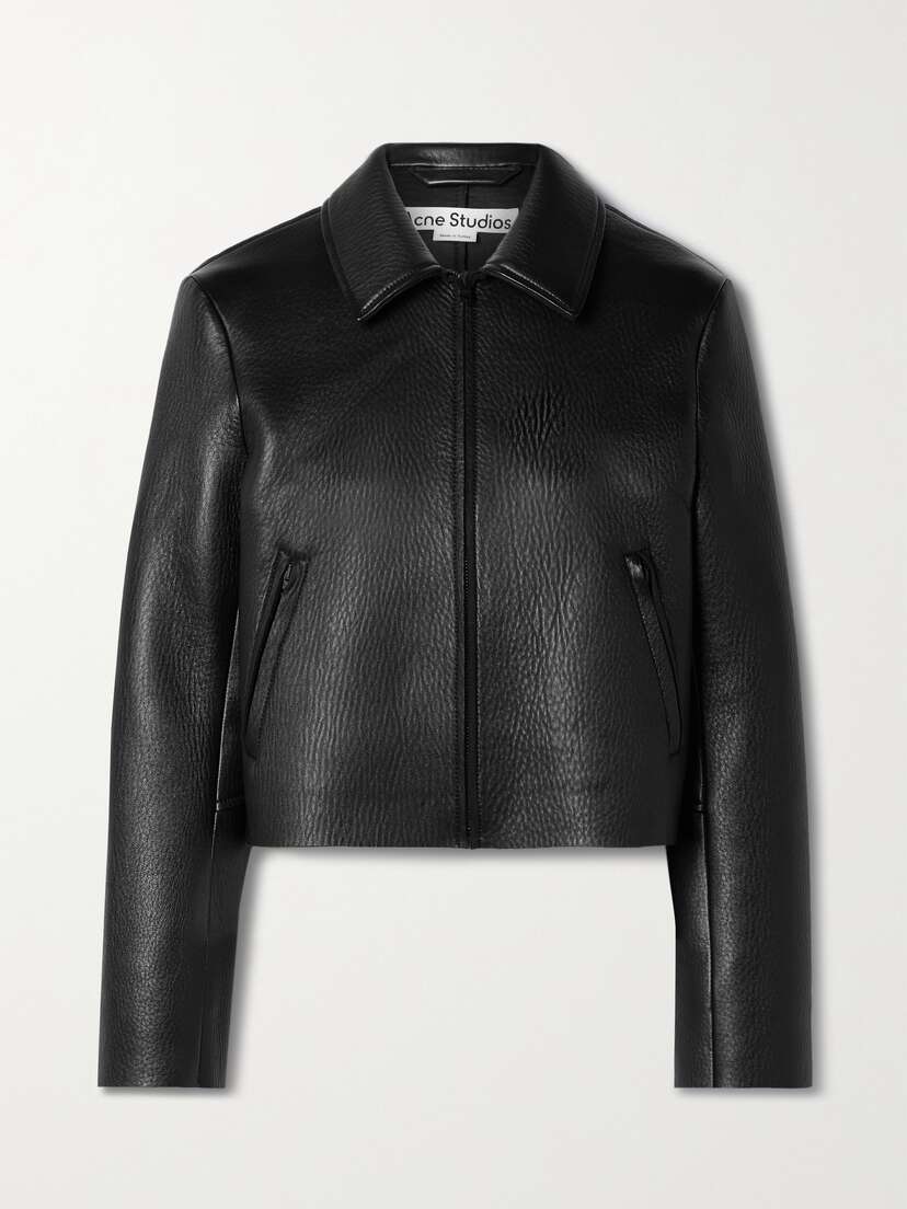 Acne Studios Libo Textured-leather Jacket