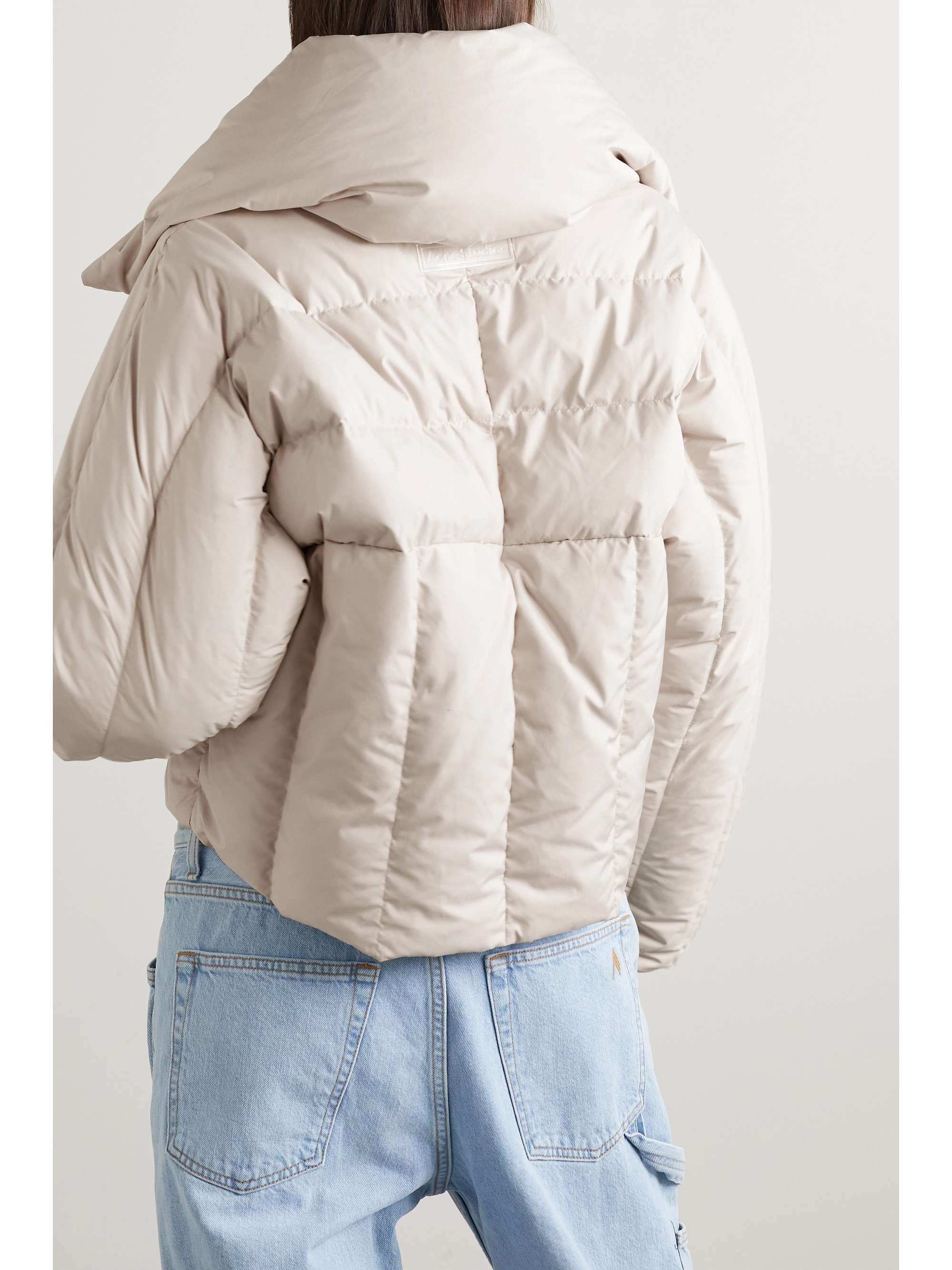 ACNE STUDIOS Cropped quilted shell down jacket