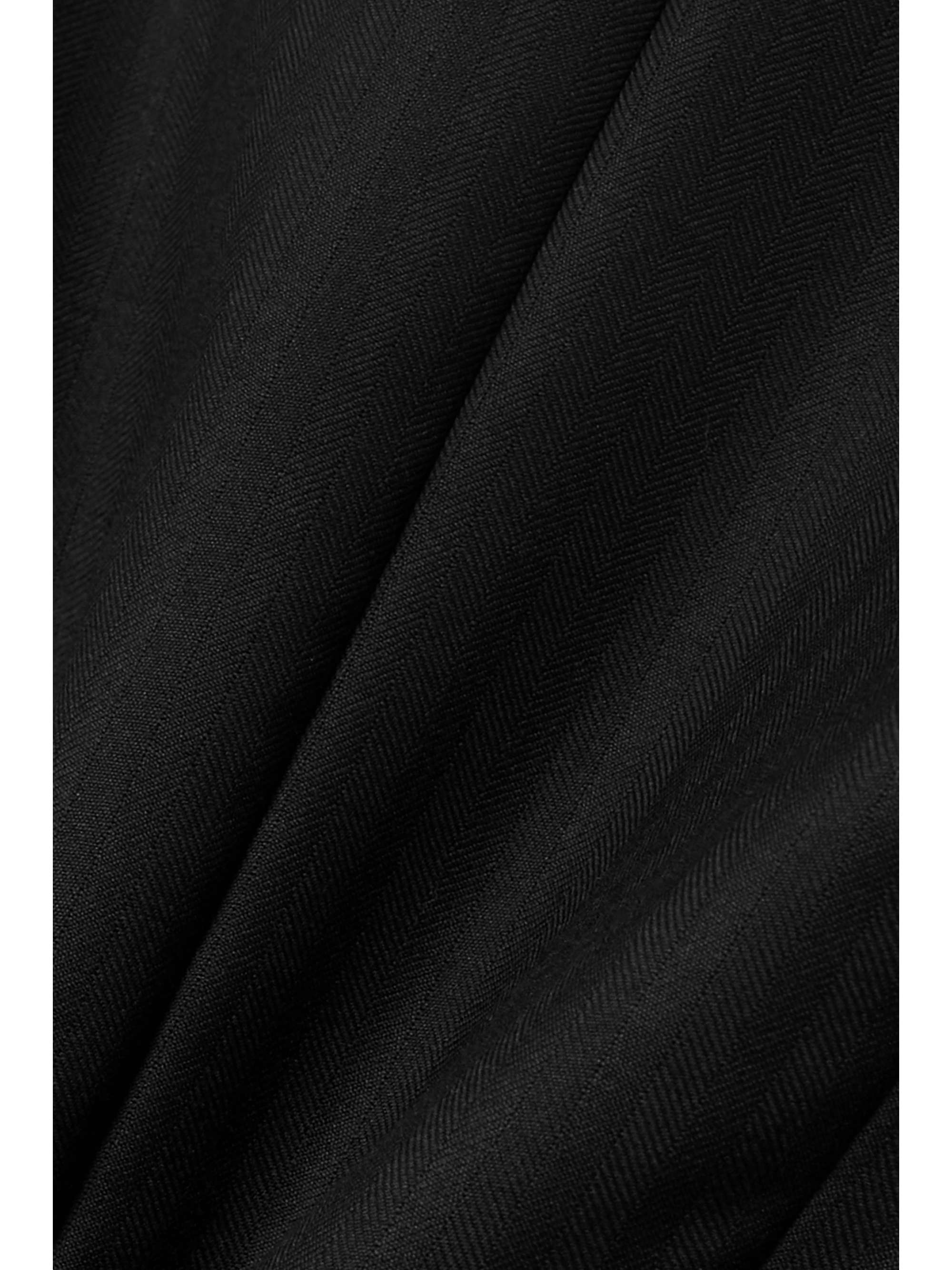 ACNE STUDIOS Strapless herringbone wide-leg jumpsuit