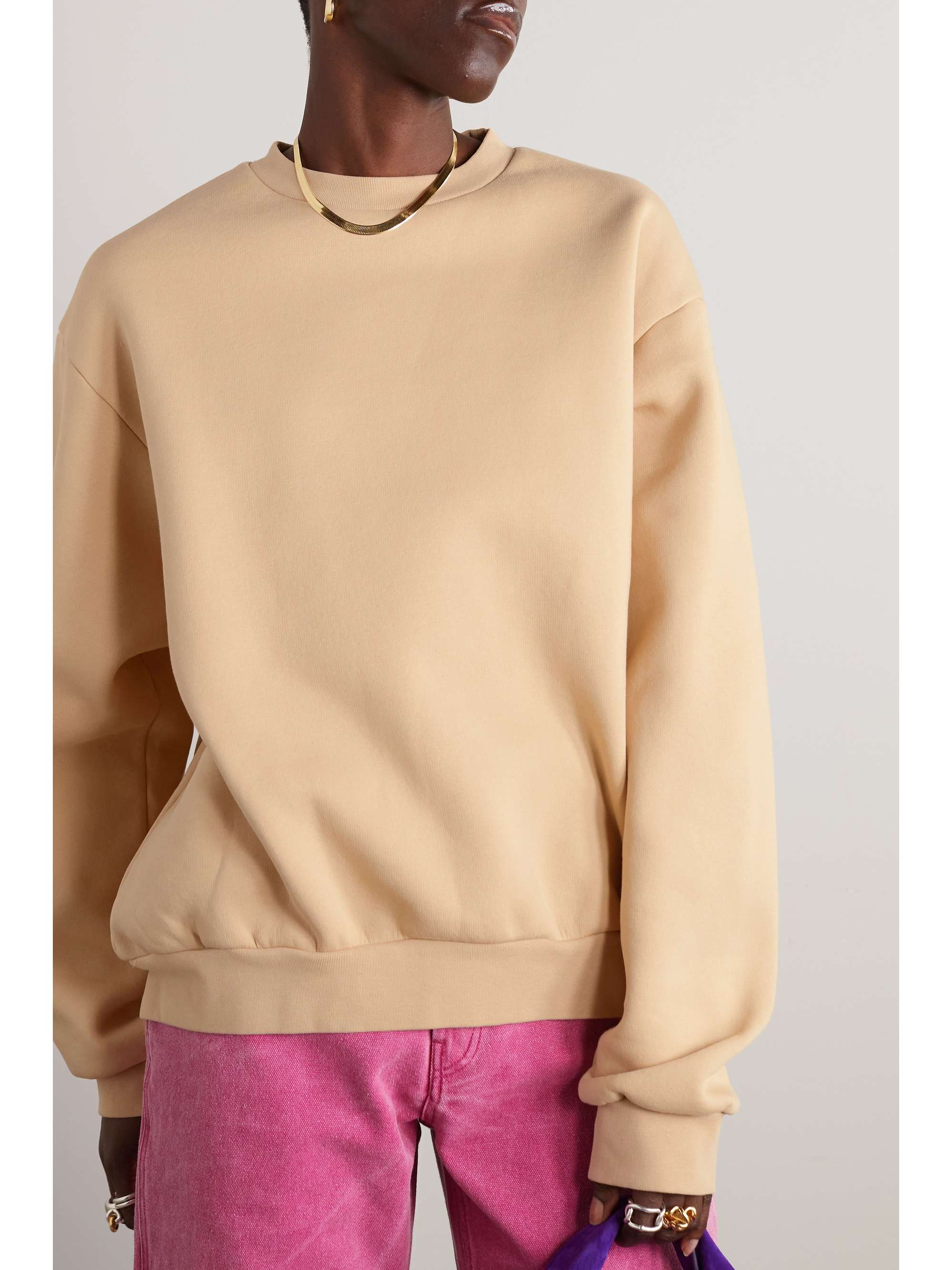 ACNE STUDIOS Oversized cotton-blend sweater