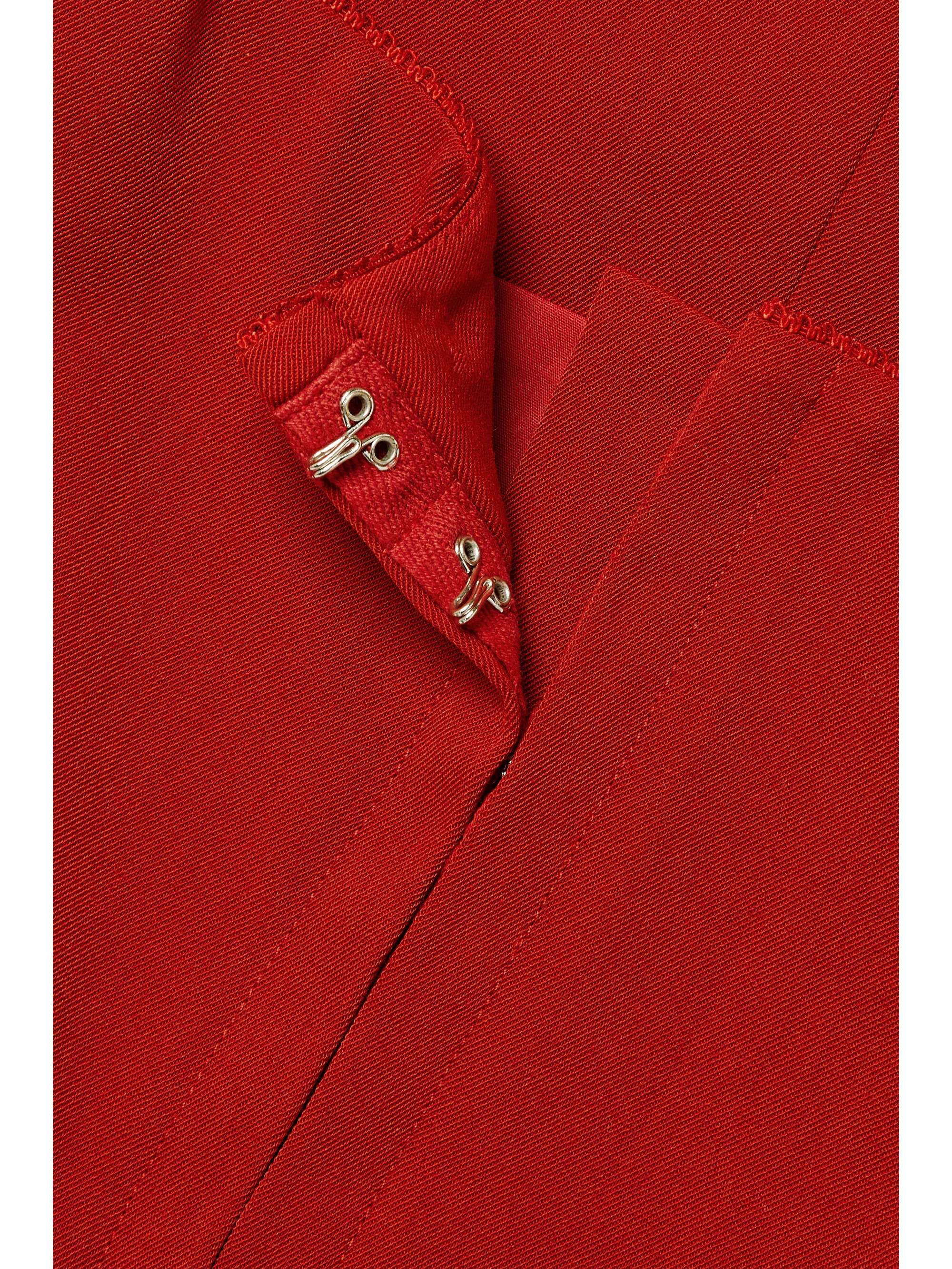 ACNE STUDIOS Cropped twill top