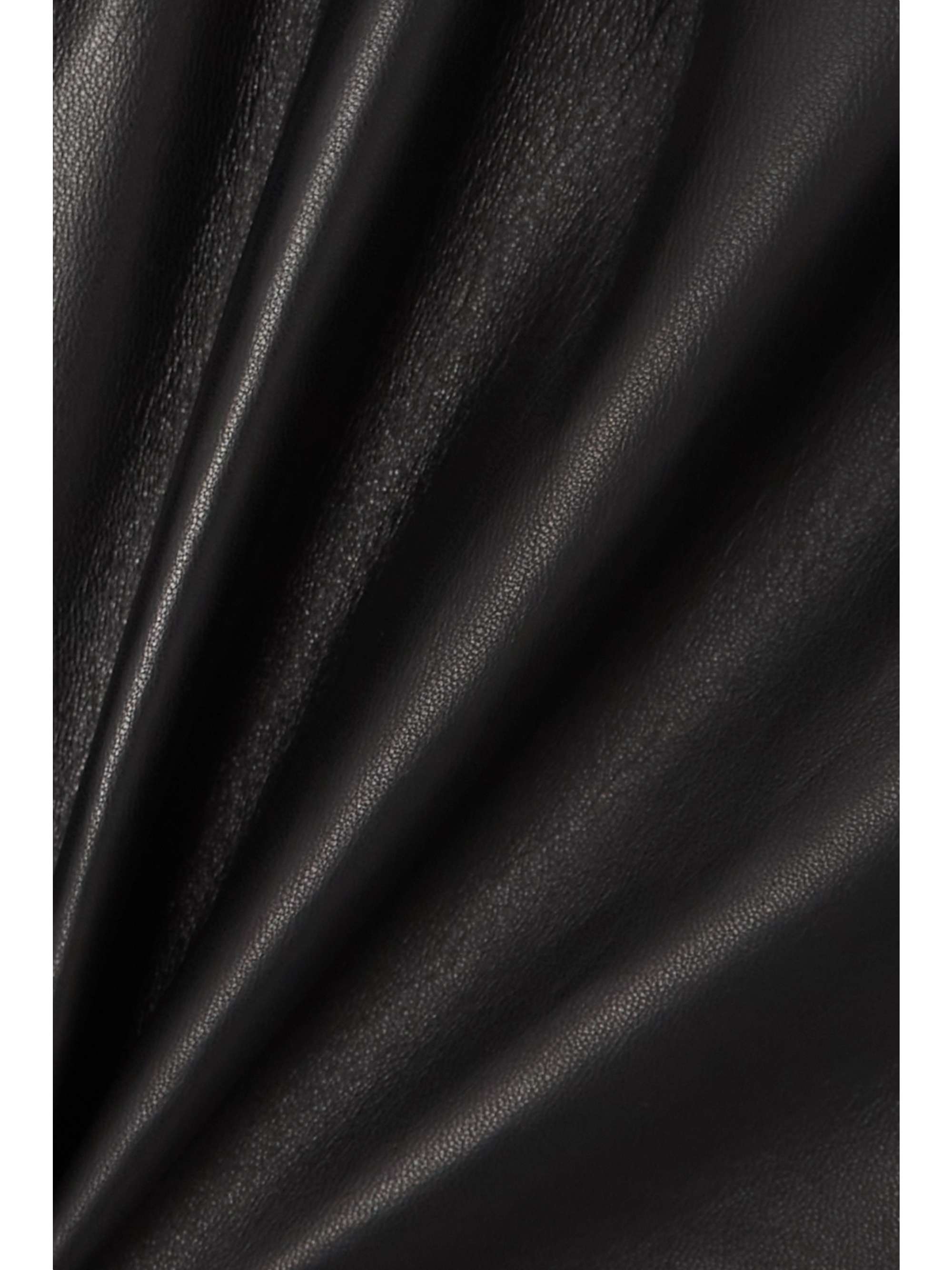 RICK OWENS 皮革短裤