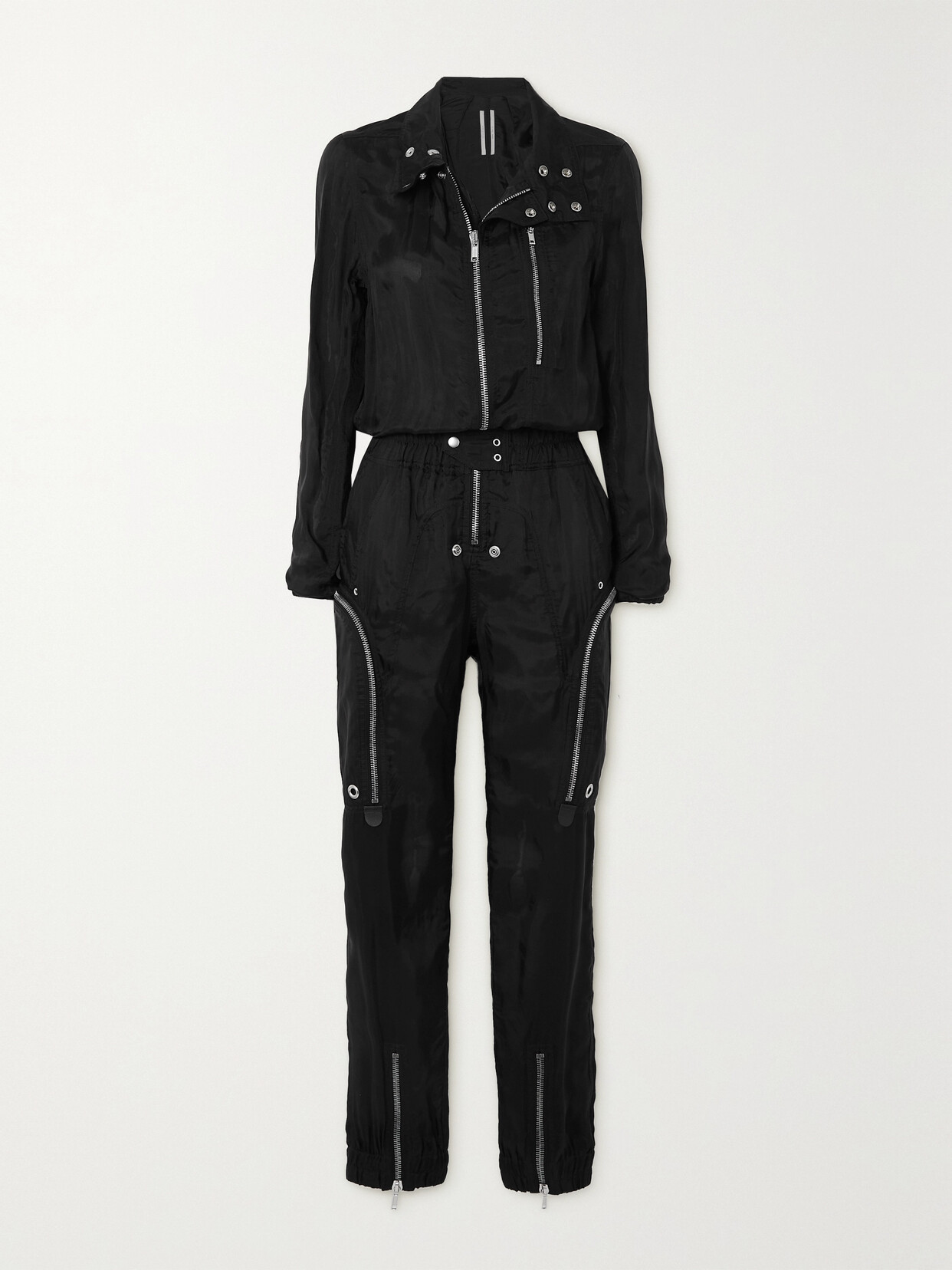 Rick Owens - Bauhaus Cotton-blend Shell Jumpsuit - Black