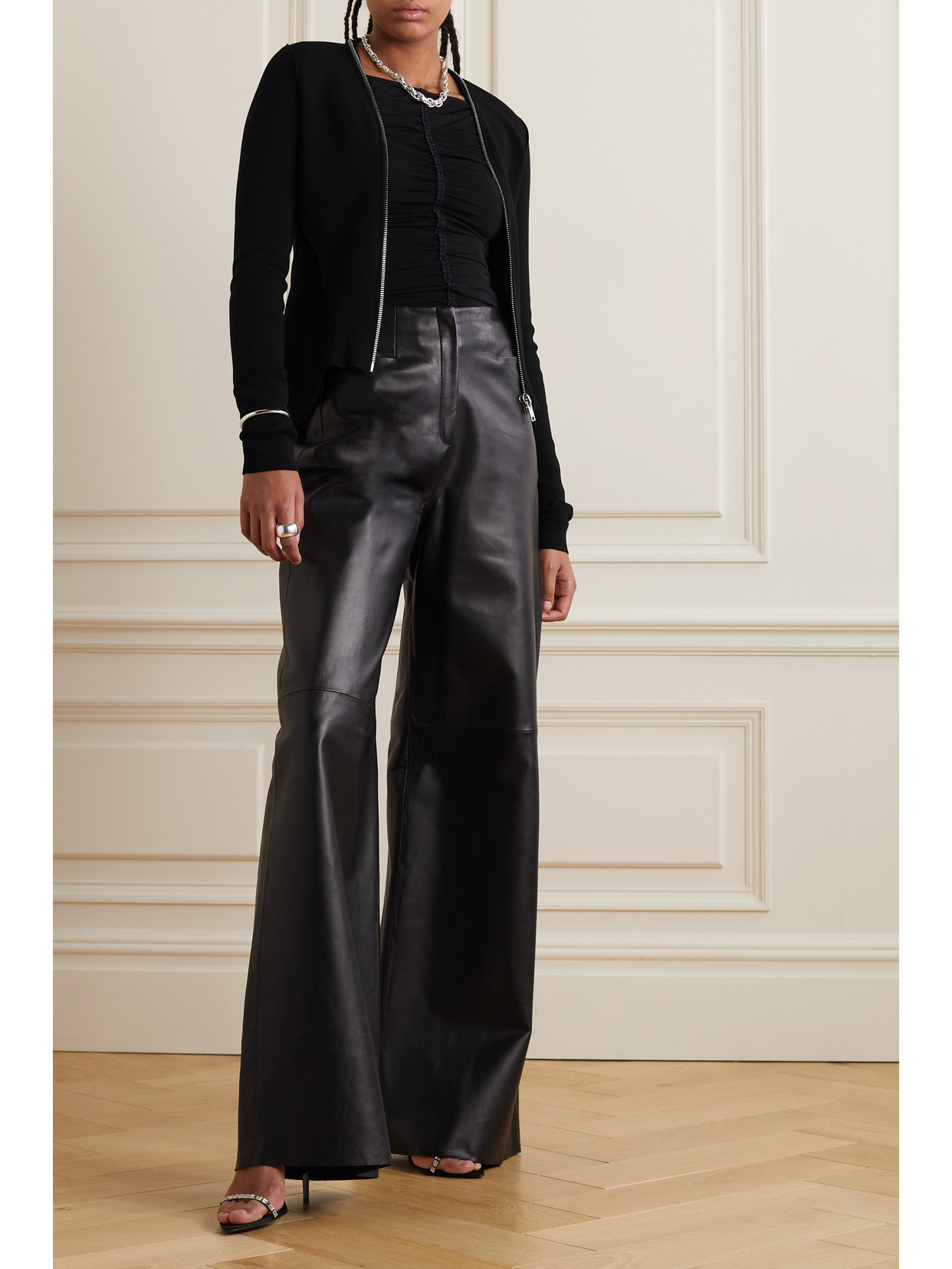 Asymmetric Ponte Jacket