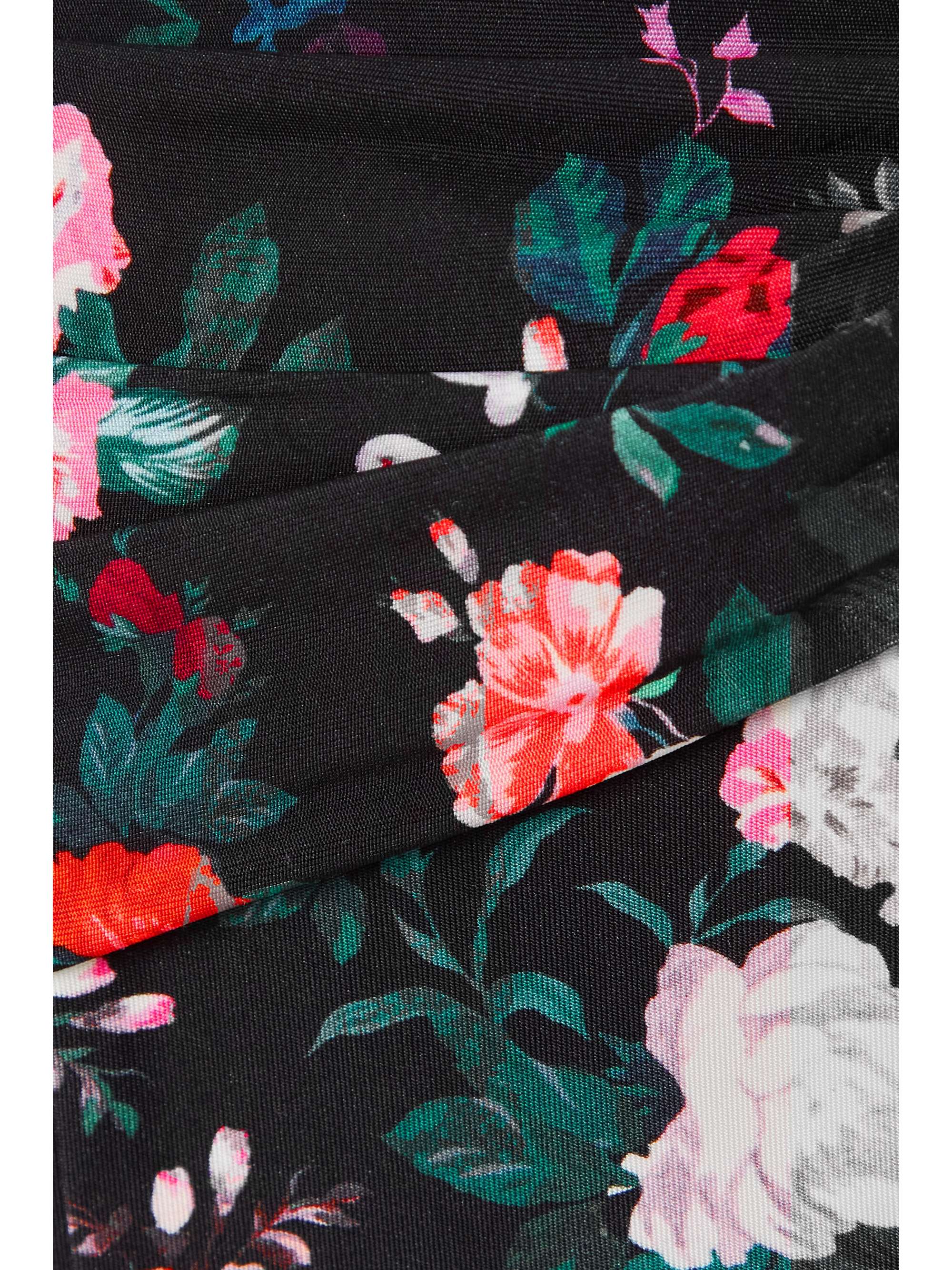 PACO RABANNE Floral-print stretch-jersey flared pants