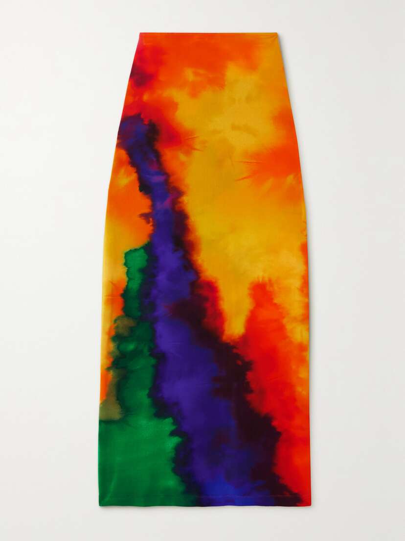 Rabanne Dégradé Jersey Maxi Skirt