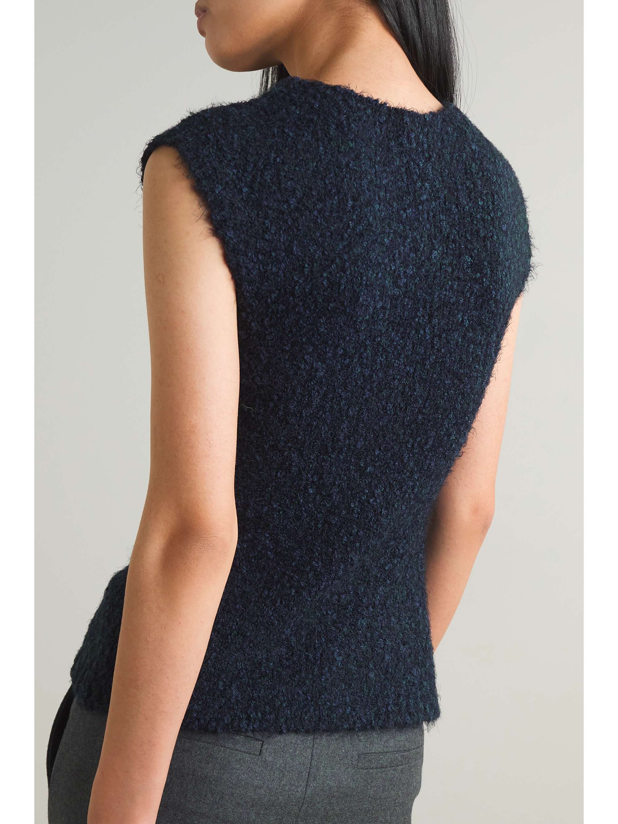 GAUCHERE Cotton-blend bouclé top