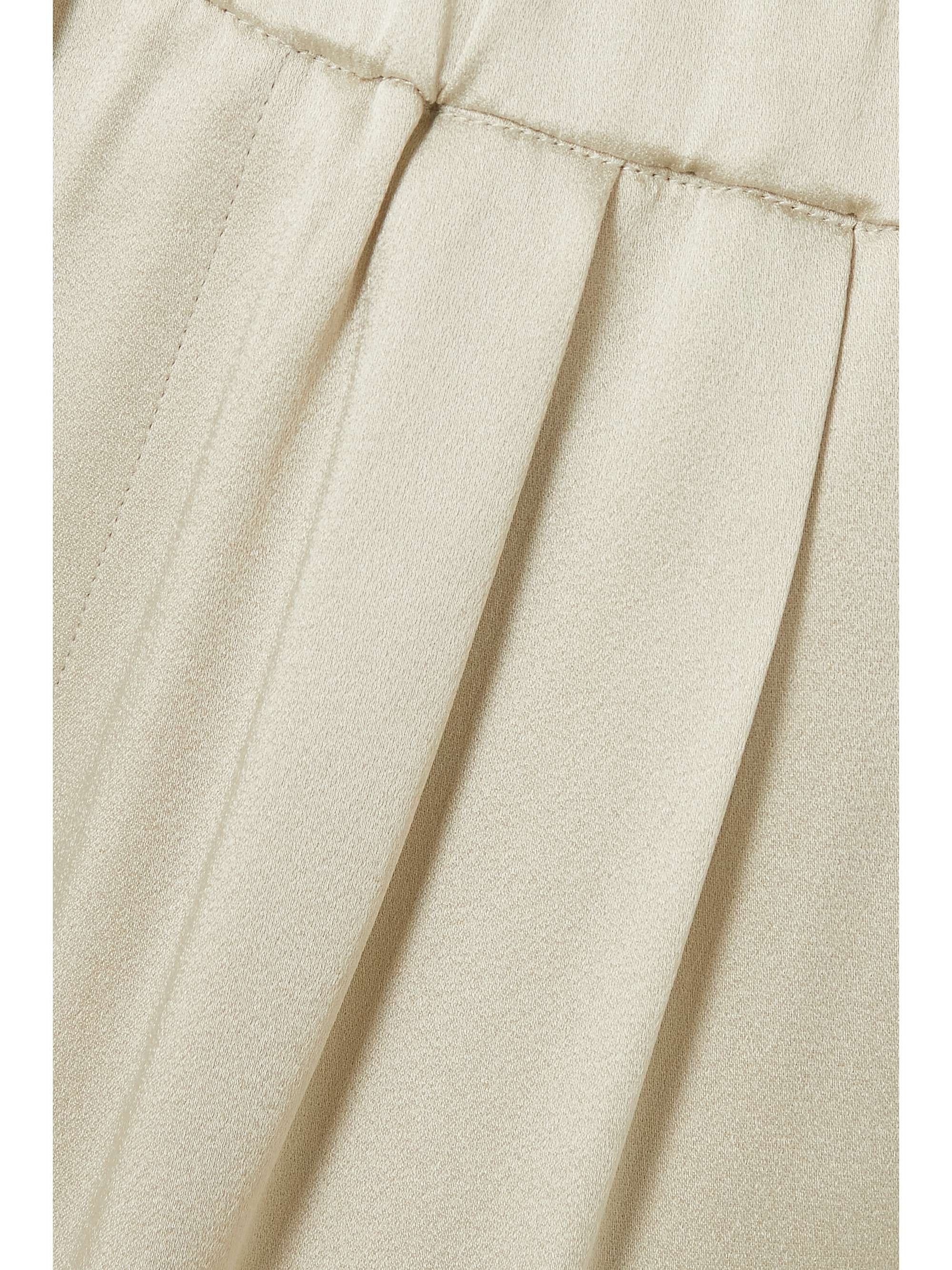GAUCHERE Pleated ombré woven pants