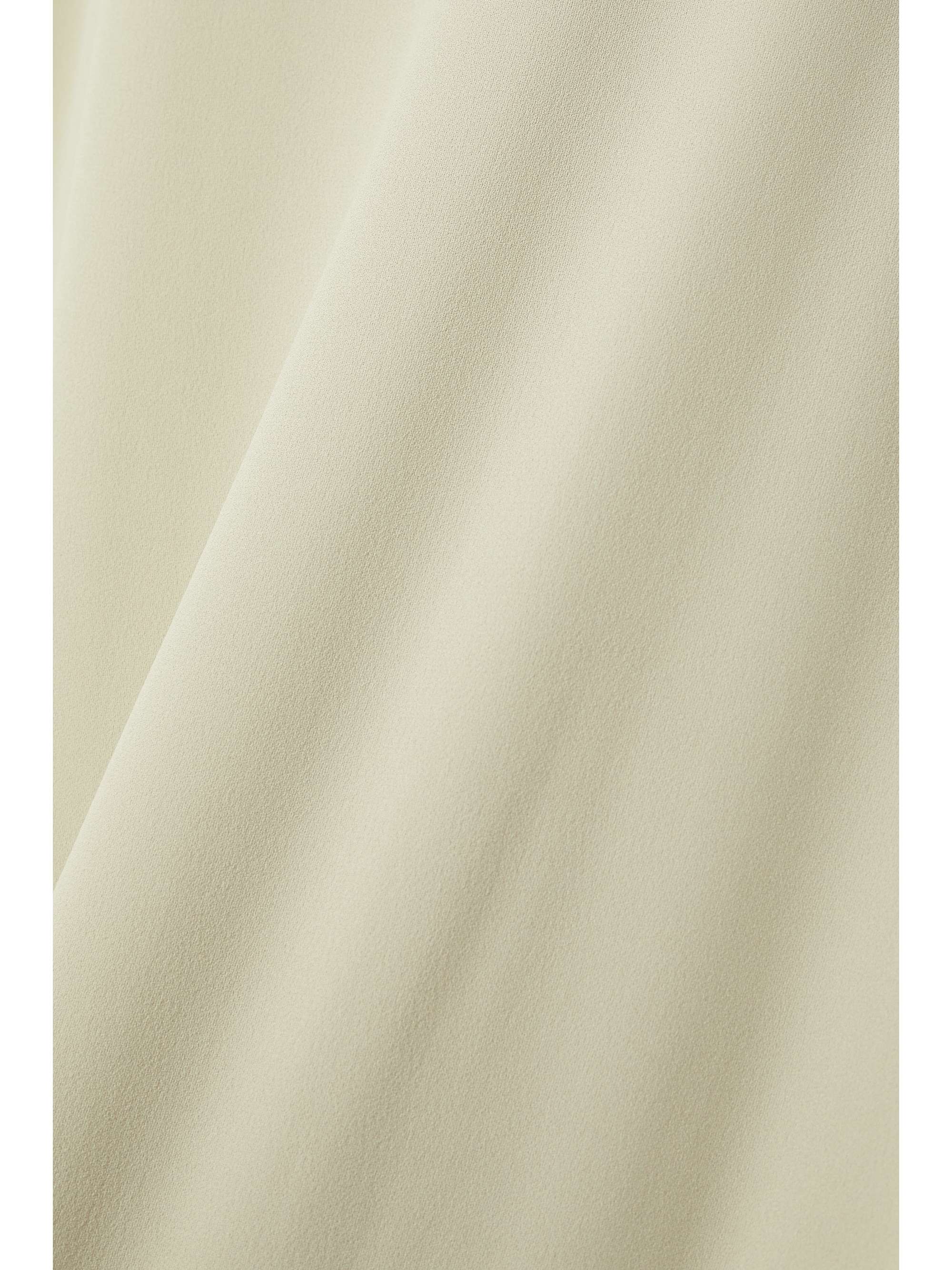 GAUCHERE Asymmetric crepe de chine dress