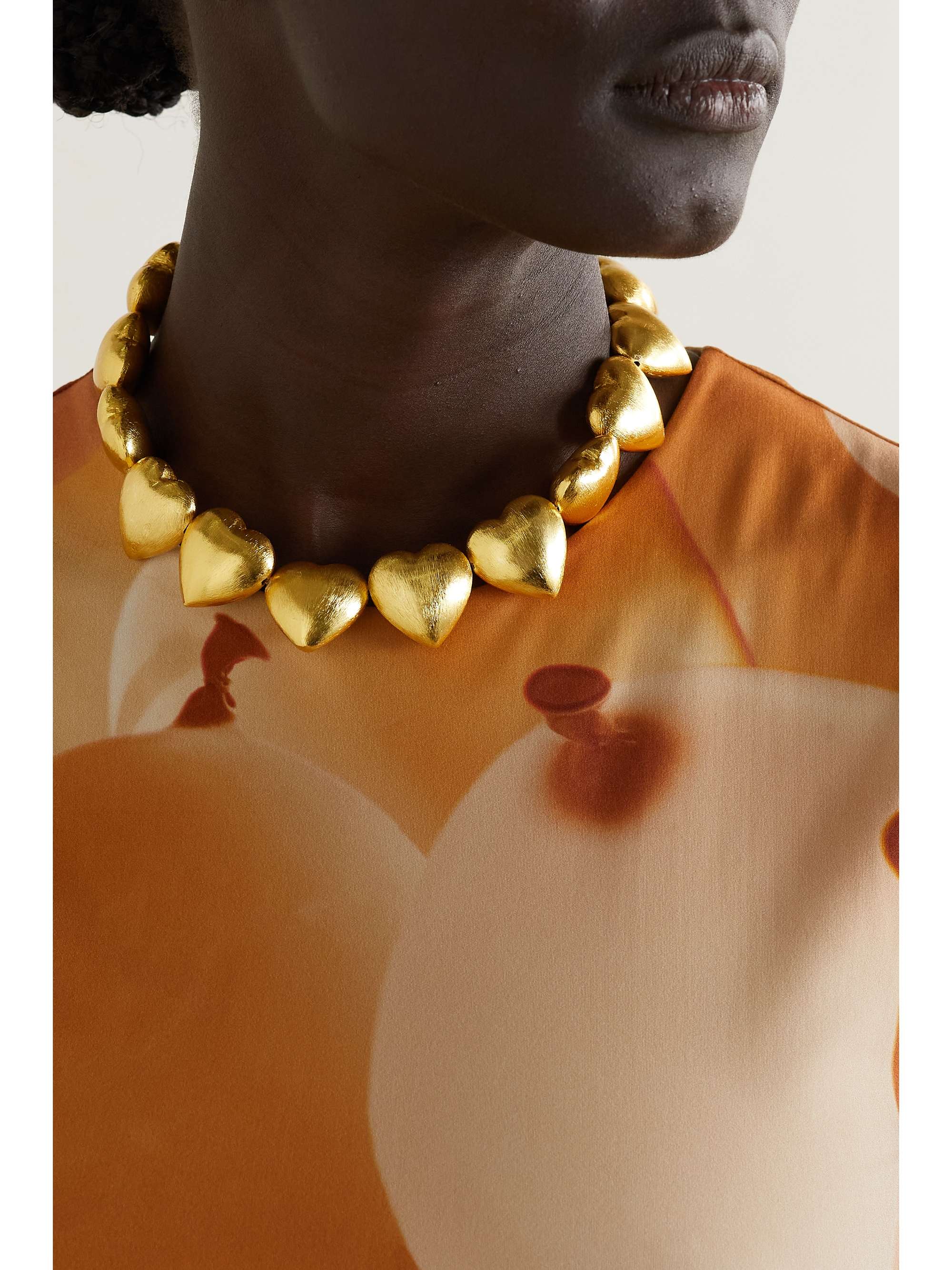 TIMELESS PEARLY Gold-tone necklace