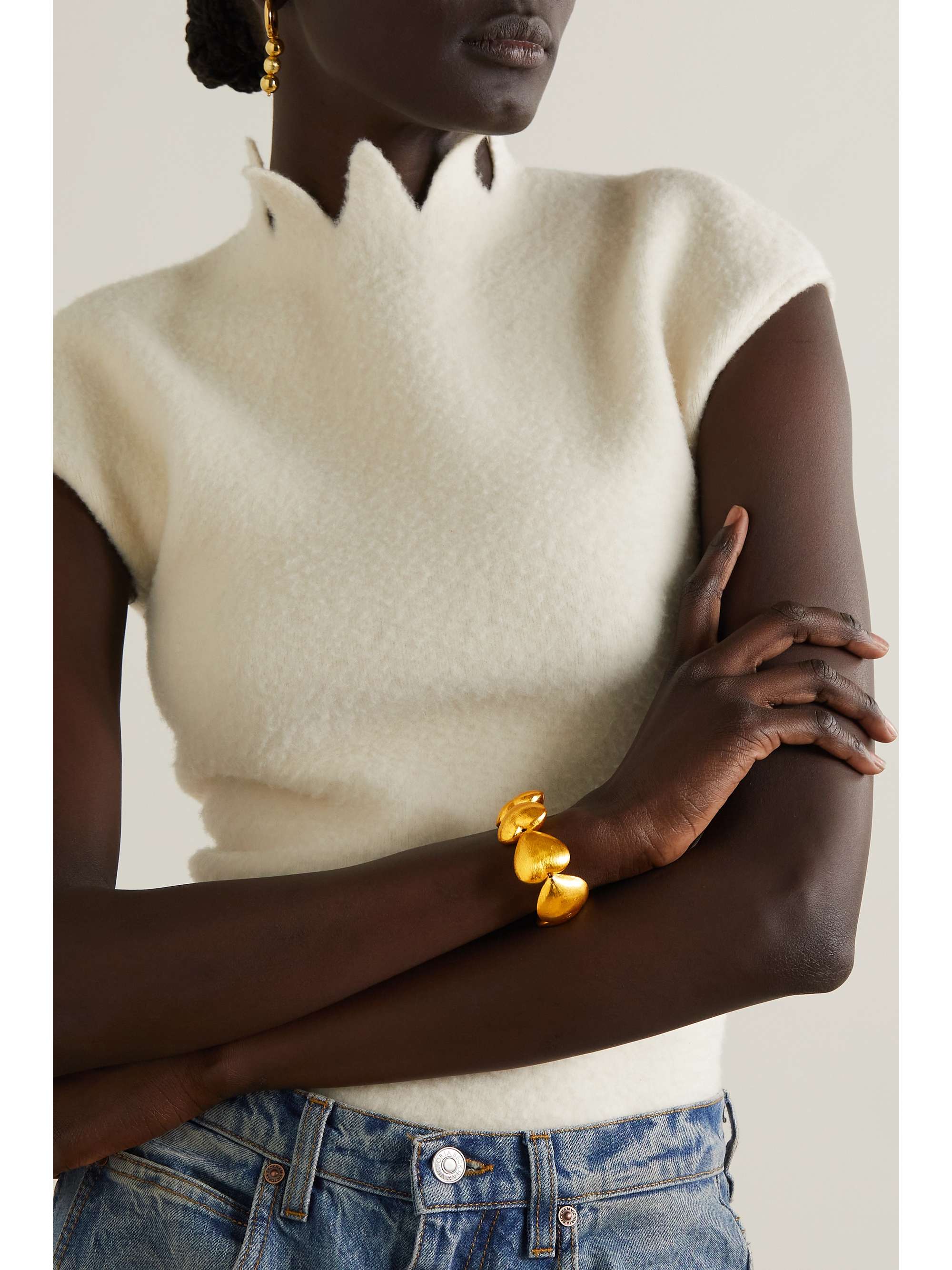 TIMELESS PEARLY Gold-tone bracelet