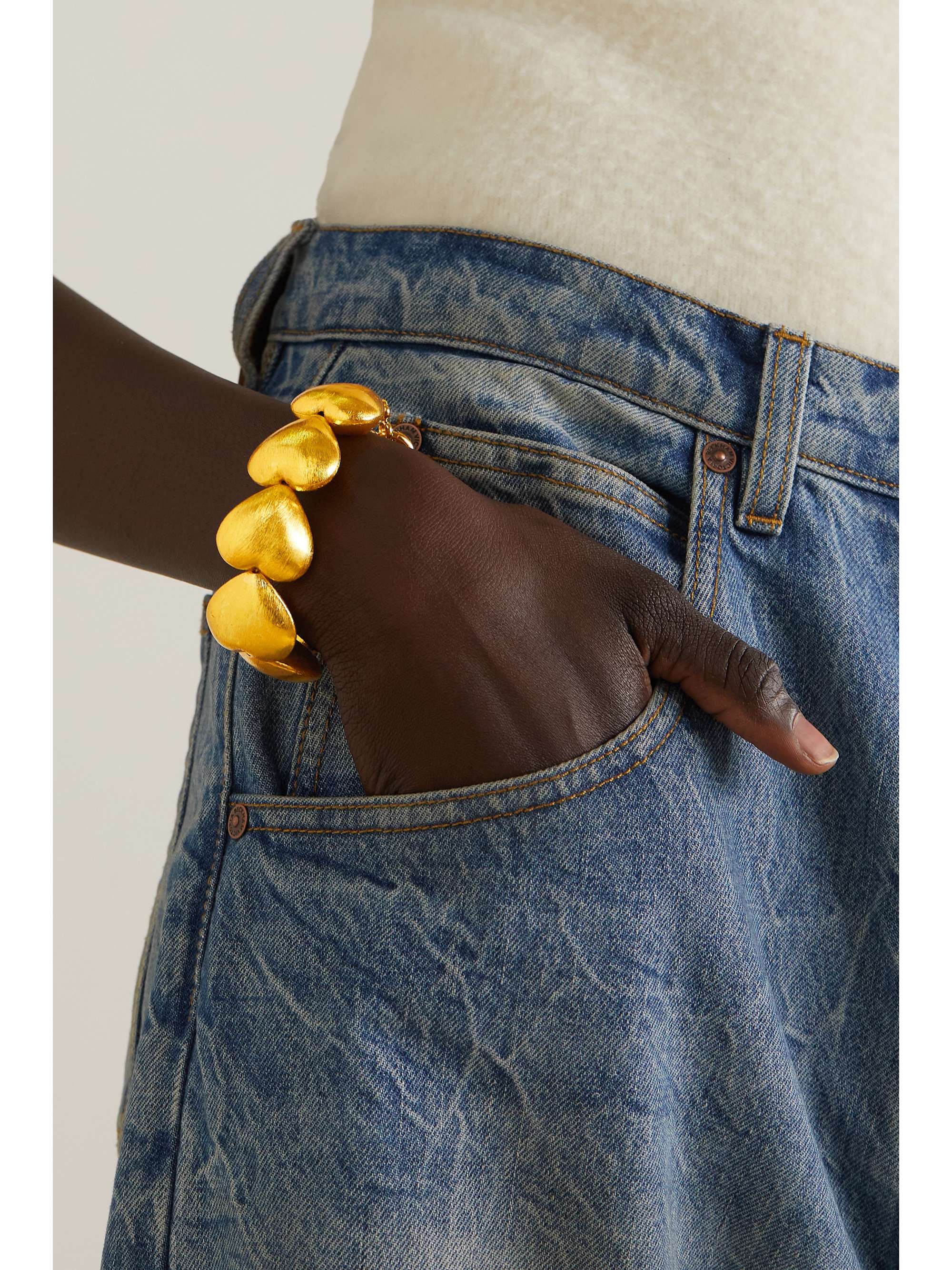 TIMELESS PEARLY Gold-tone bracelet