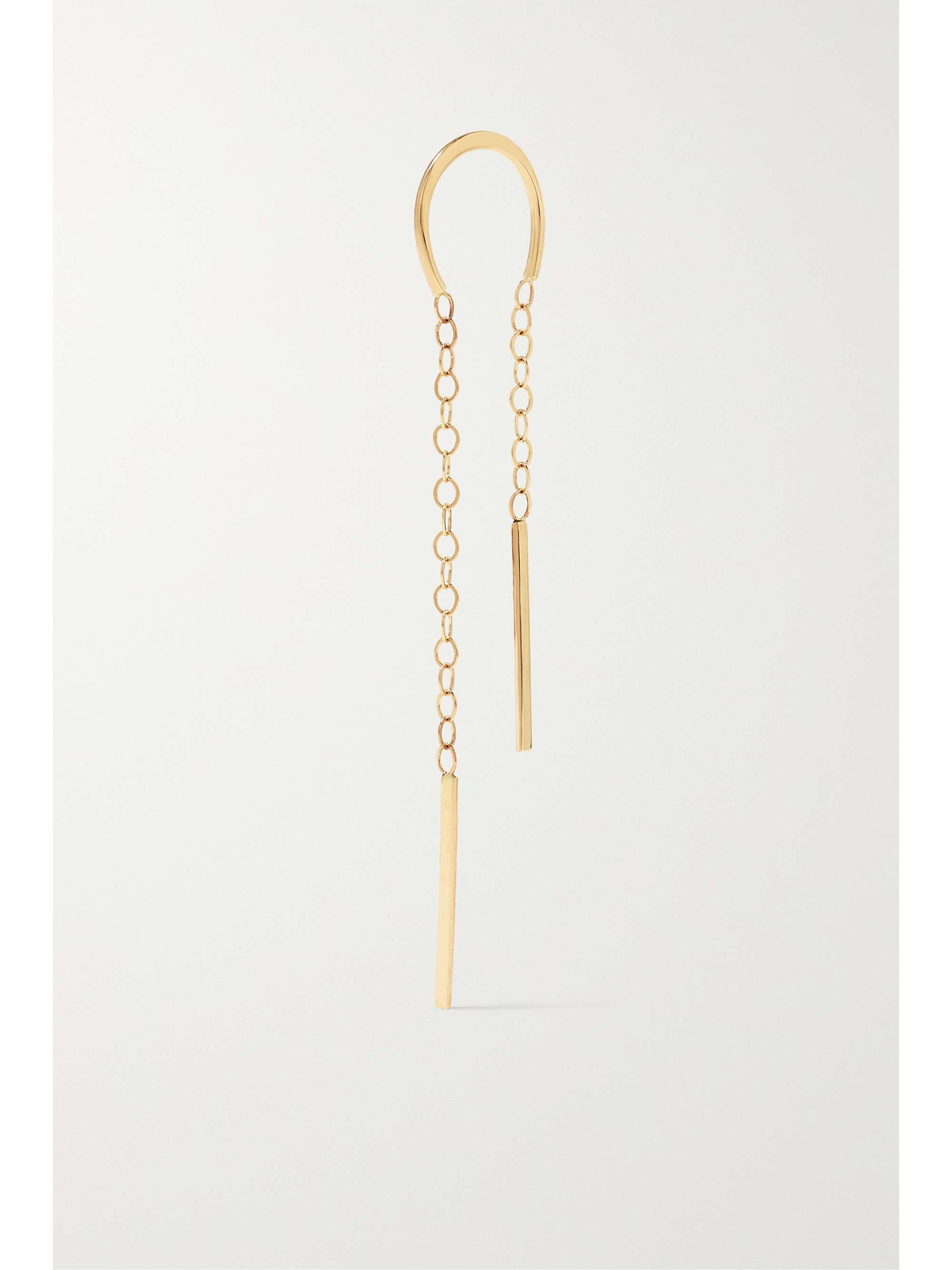 MELISSA JOY MANNING Horseshoe Ohrringe aus recyceltem 14 Karat Gold