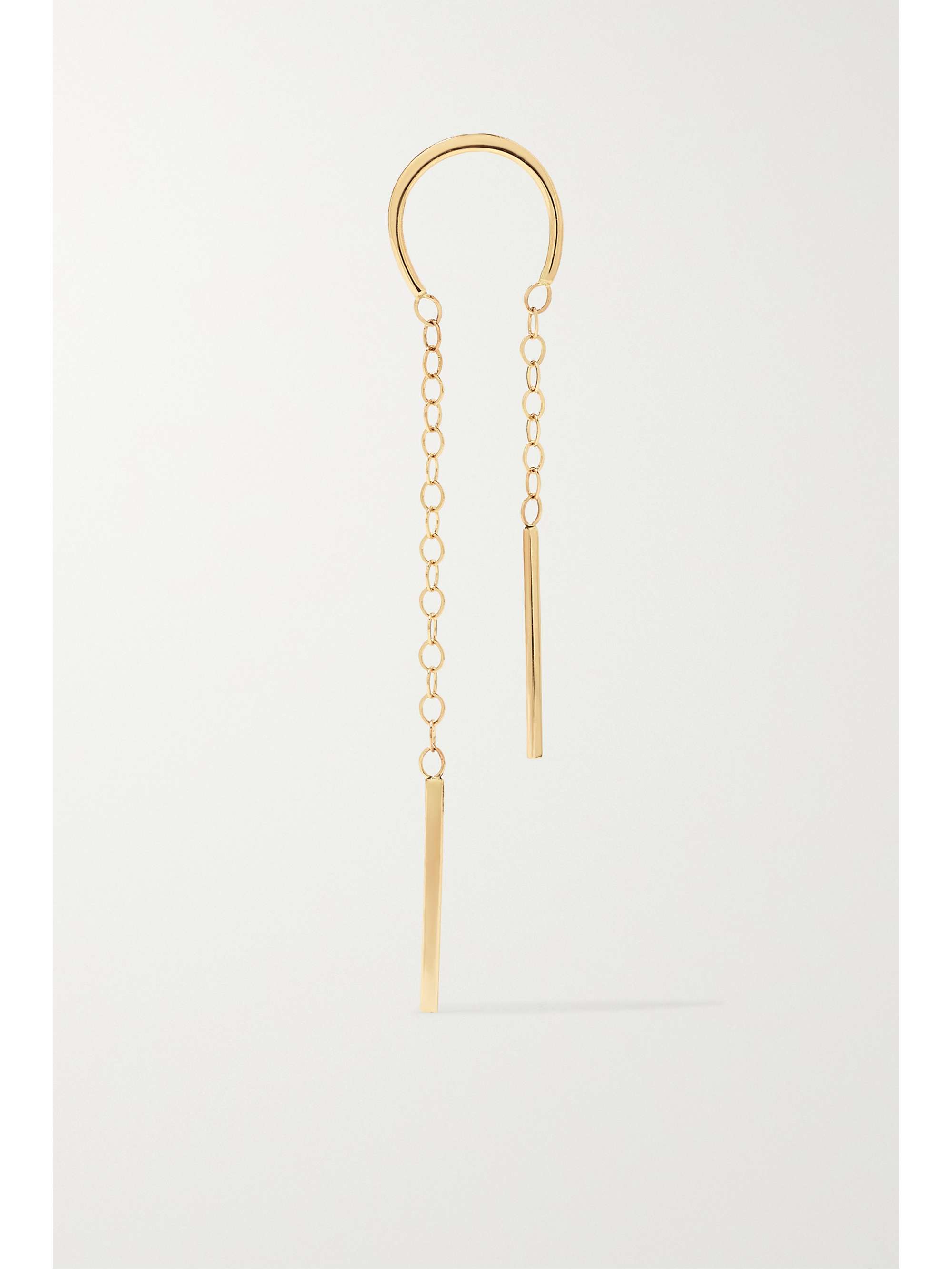 MELISSA JOY MANNING Horseshoe Ohrringe aus recyceltem 14 Karat Gold