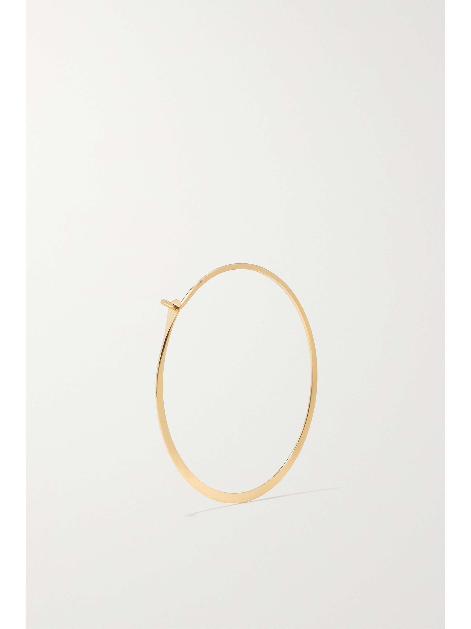 MELISSA JOY MANNING 14-karat recycled gold hoop earrings