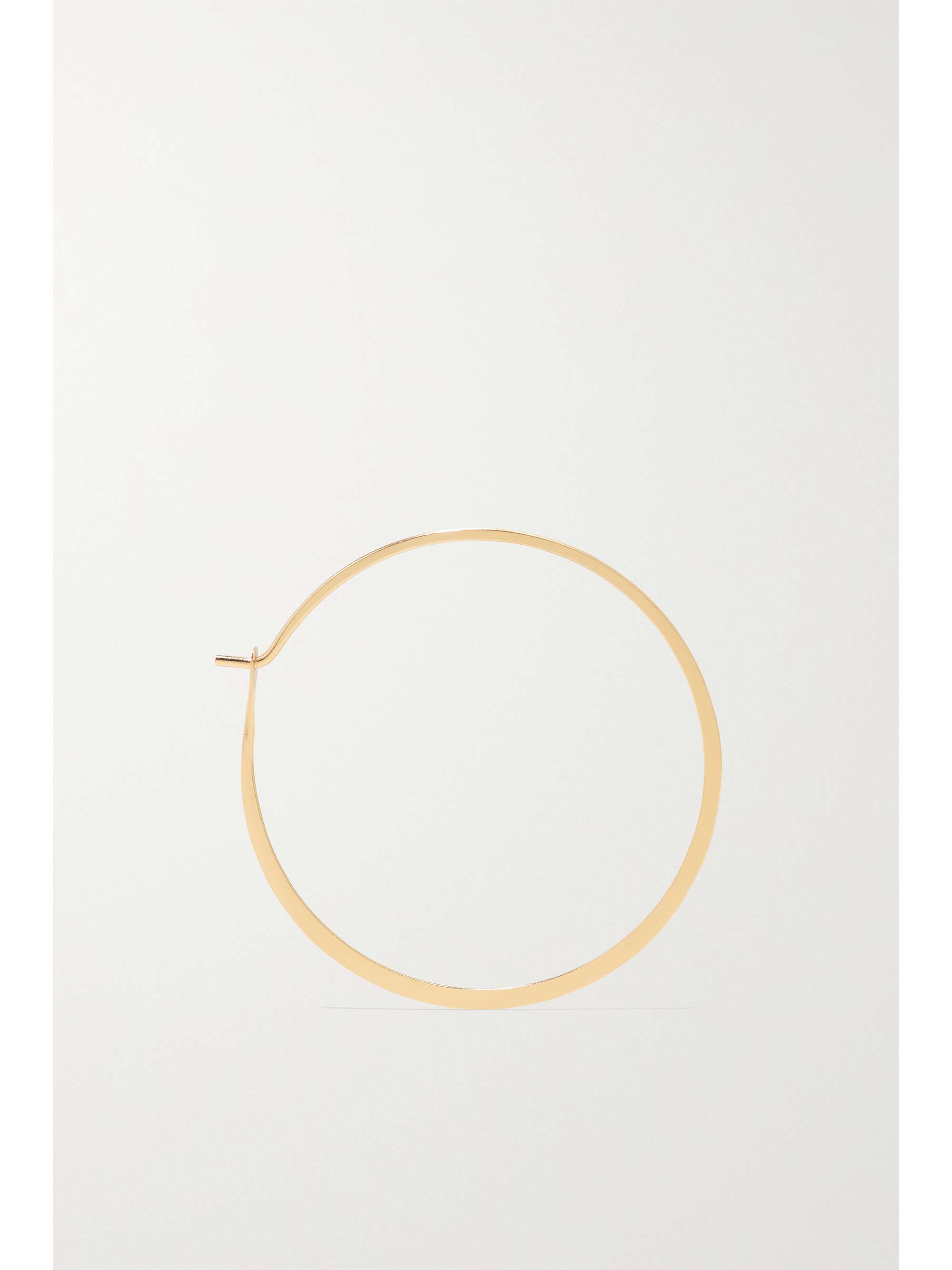 MELISSA JOY MANNING 14-karat recycled gold hoop earrings