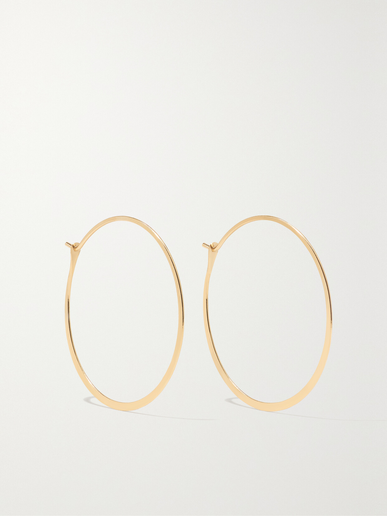 Melissa Joy Manning - 14-karat Recycled Gold Hoop Earrings - One size
