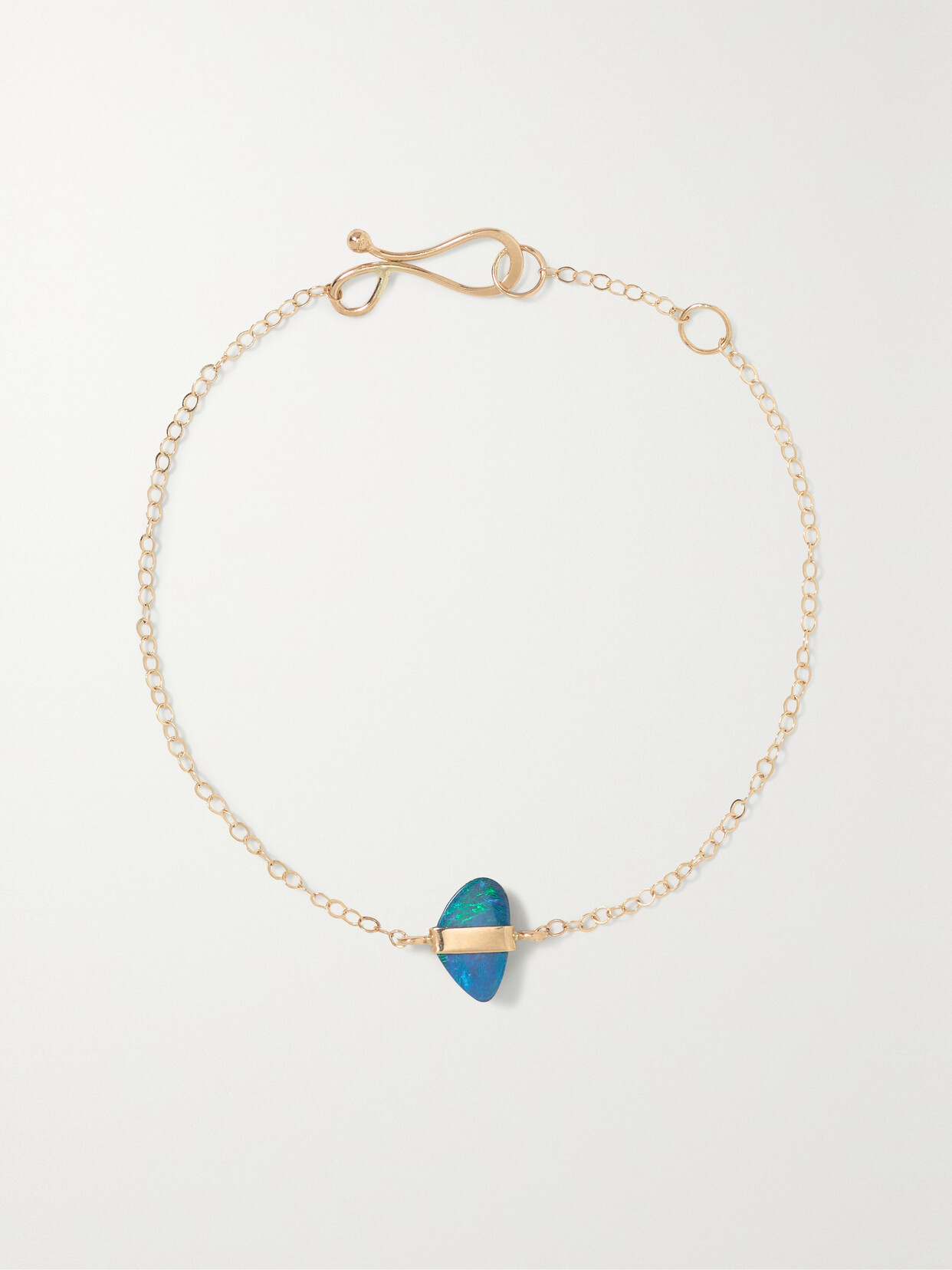 Melissa Joy Manning 14-karat Recycled Gold Opal Bracelet