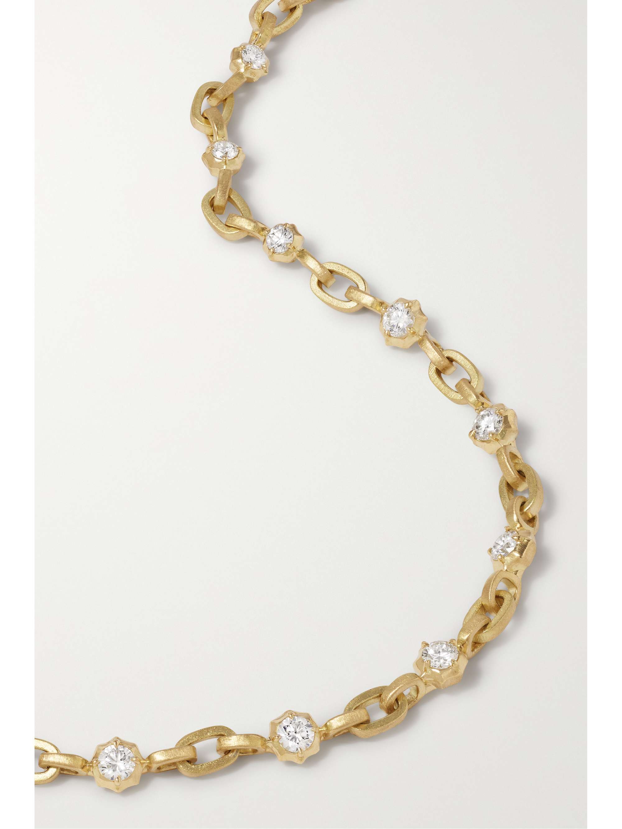JADE TRAU Pippa Kette aus 18 Karat Gold mit Diamanten