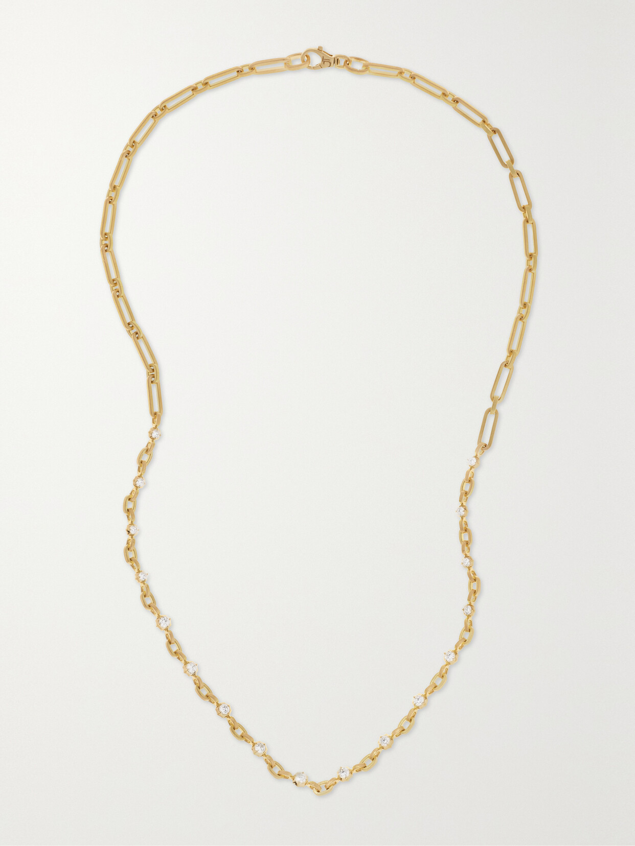 Jade Trau - Pippa 18-karat Gold Diamond Necklace - one size