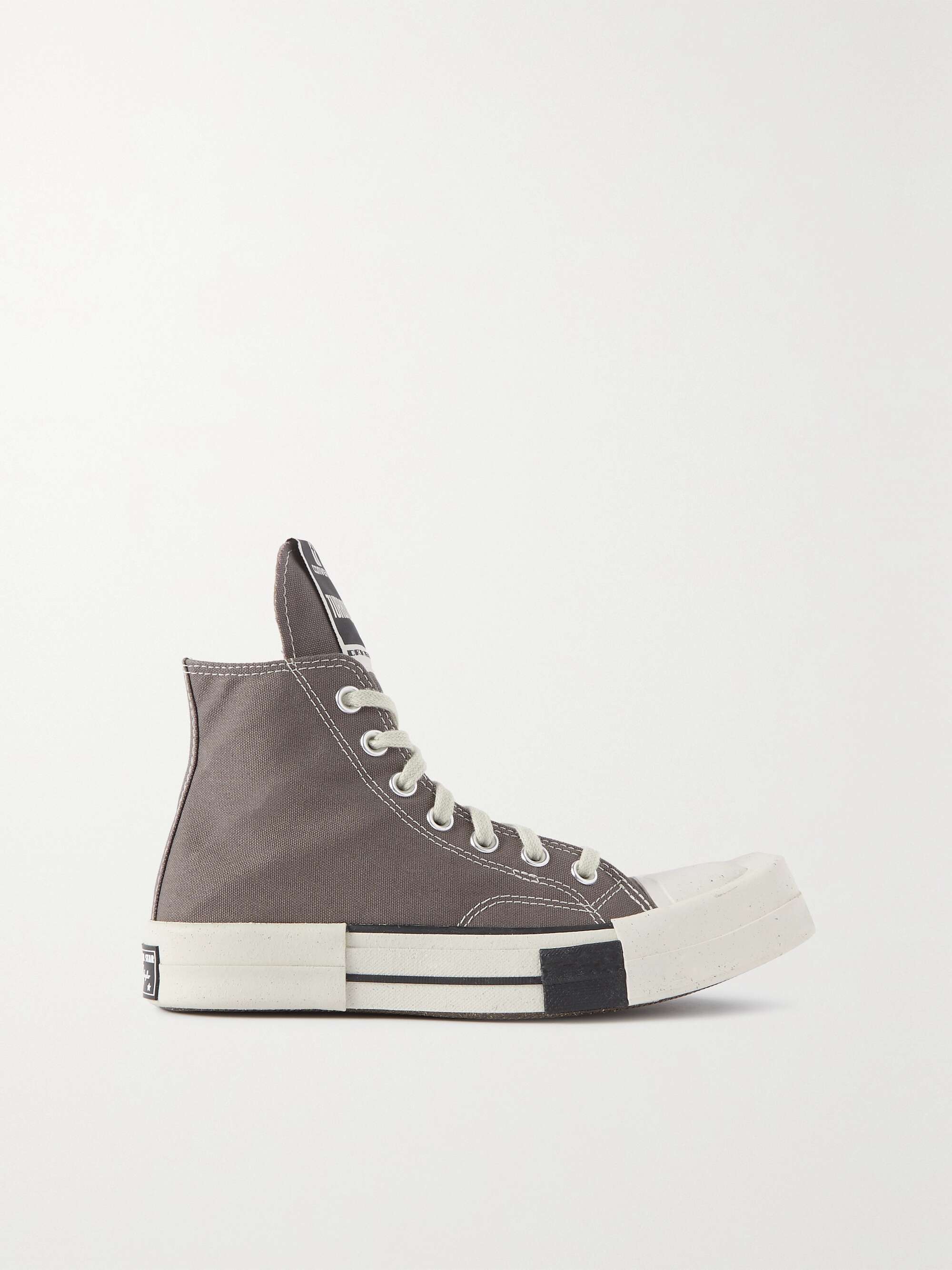 RICK OWENS + Converse + DRKSHDW TURBODRK Chuck 70 canvas RICK OWENS + Converse + DRKSHDW TURBODRK Chuck 70 canvas