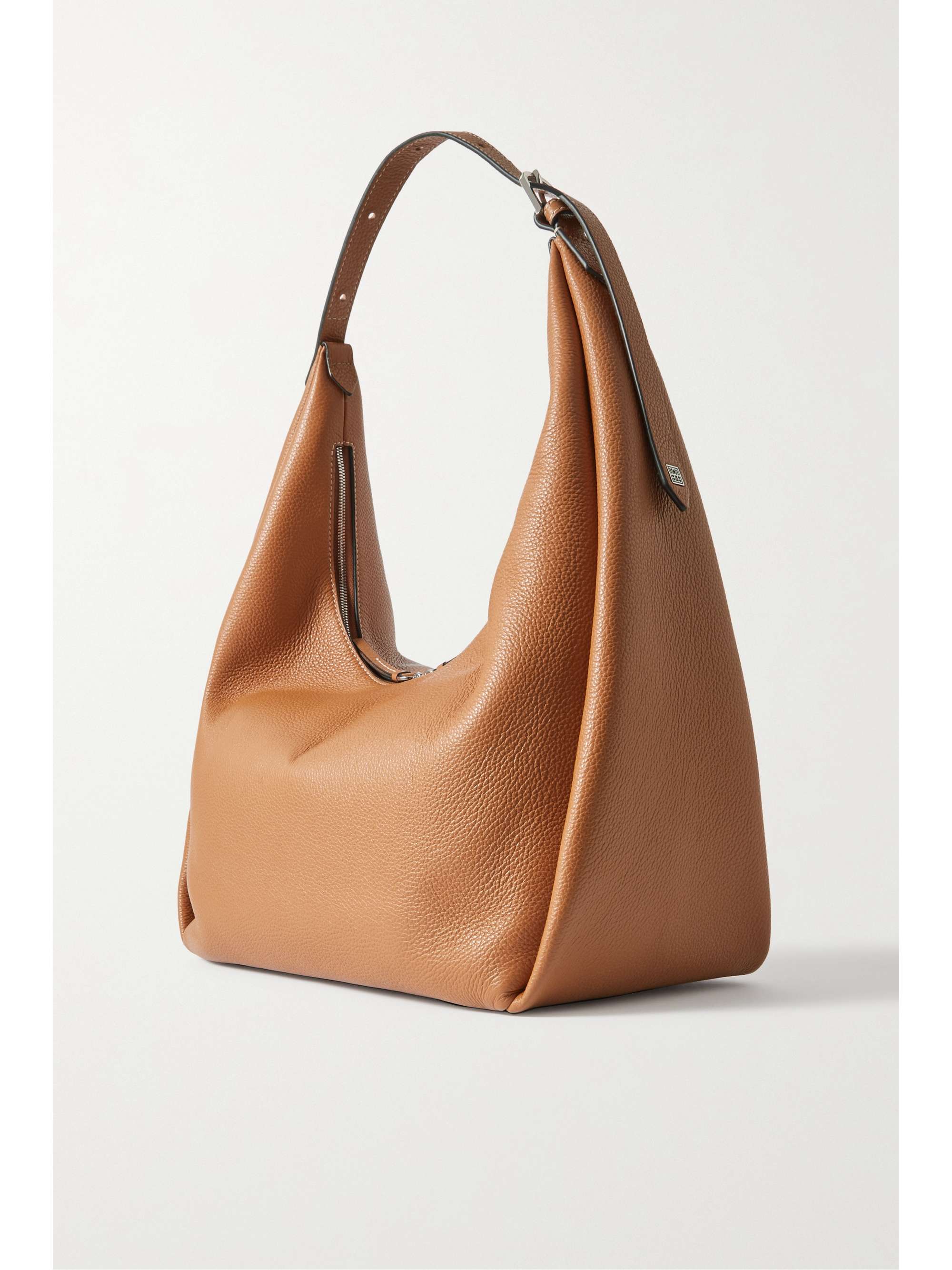 TOTEME Textured-leather tote