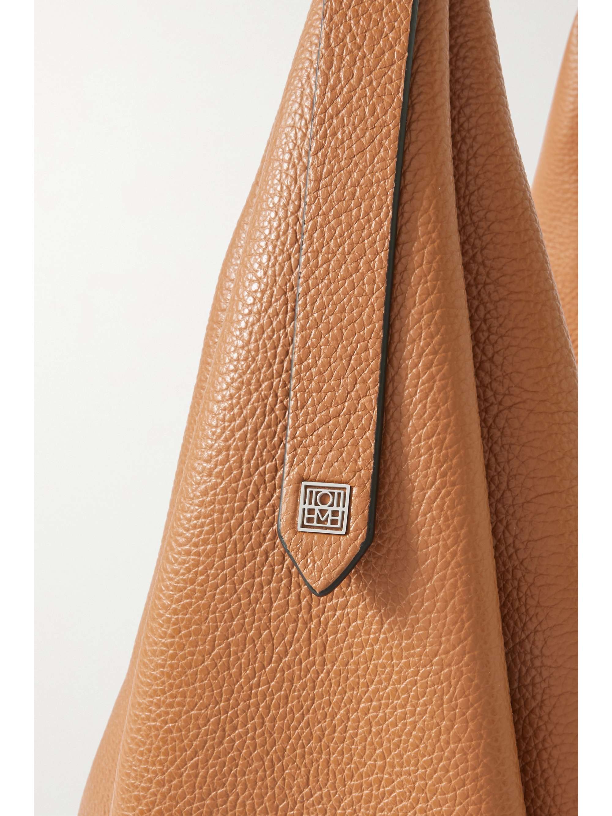 TOTEME Textured-leather tote
