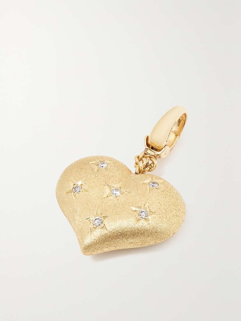 Marie Lichtenberg 14-karat  Diamond Pendant