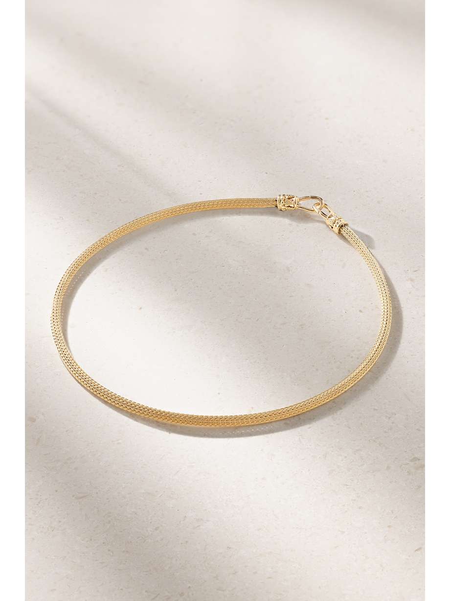 net-a-porter.com | 14-karat gold necklace