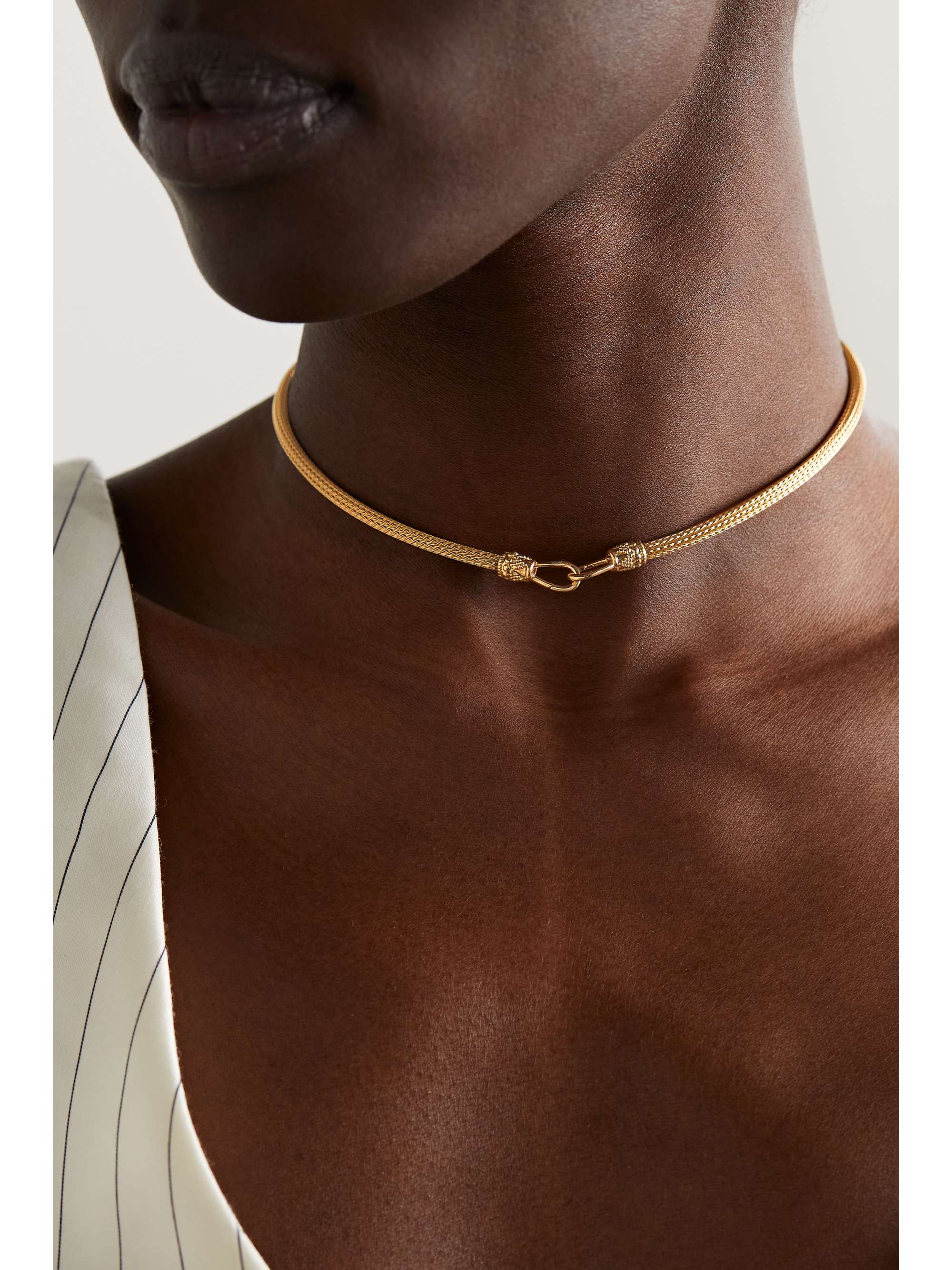 MARIE LICHTENBERG 14-karat gold necklace